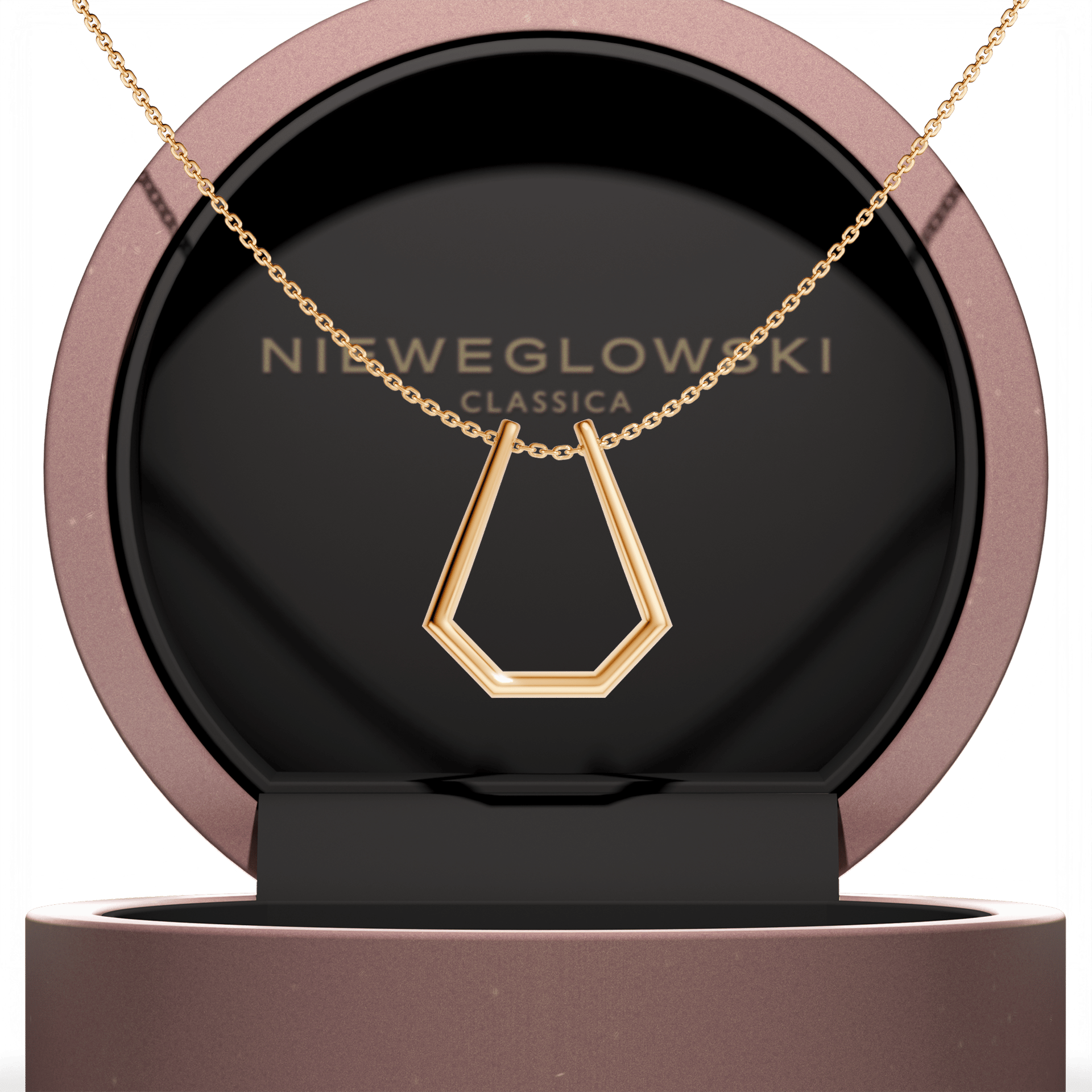 Zawieszka active ring zolte zloto m3 07