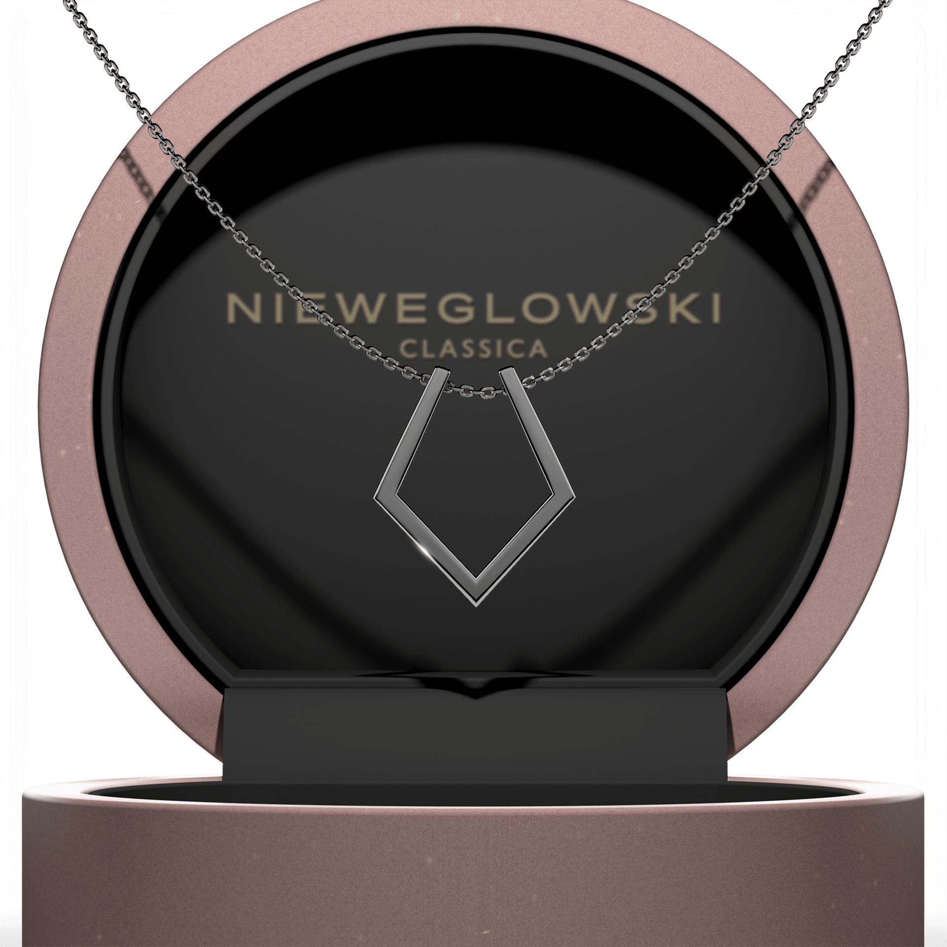 Zawieszka active ring czarne zloto m4 07