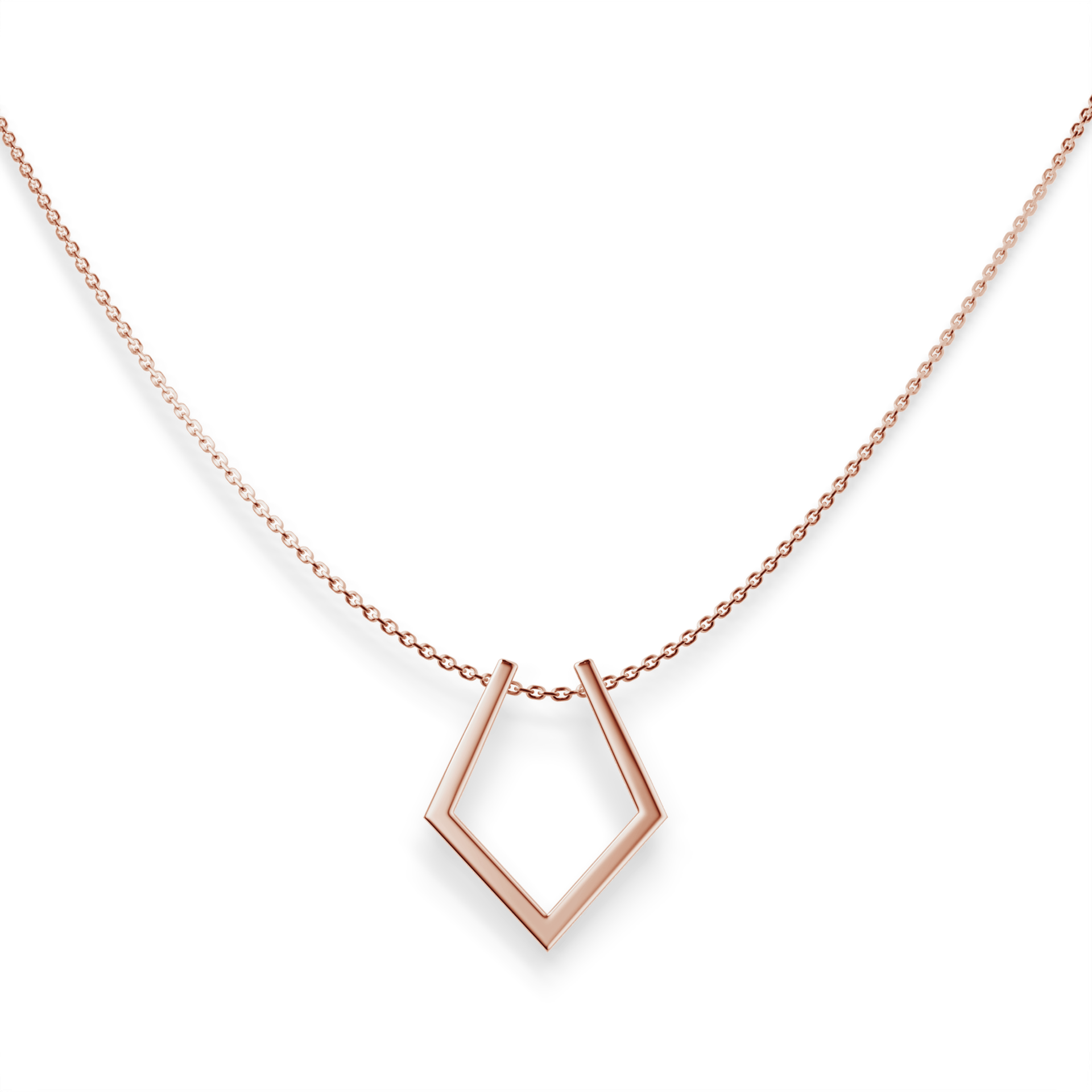 Active Ring z łańcuszkiem 3srebro różowe