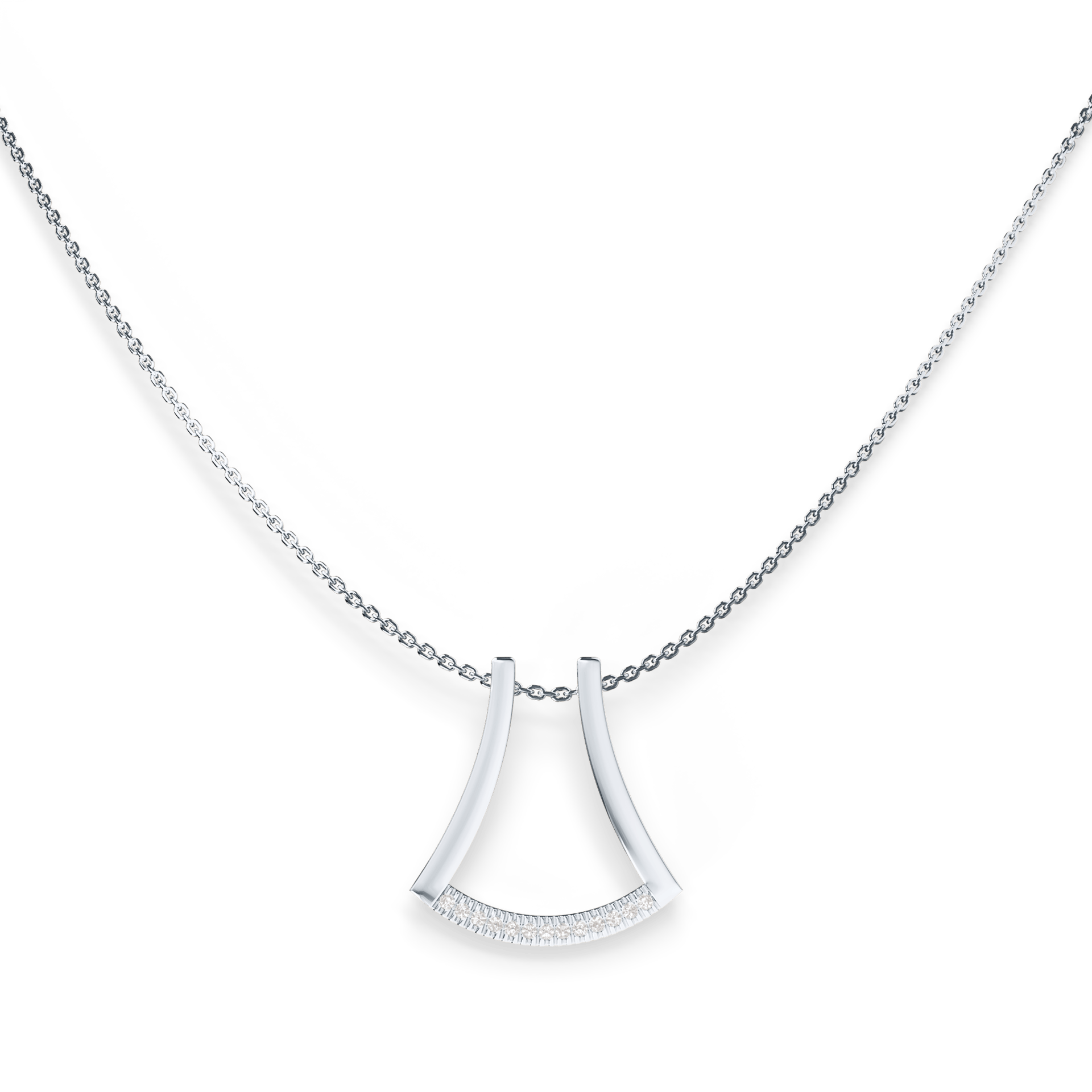 Active Ring z łańcuszkiem 4srebrocyrkonia