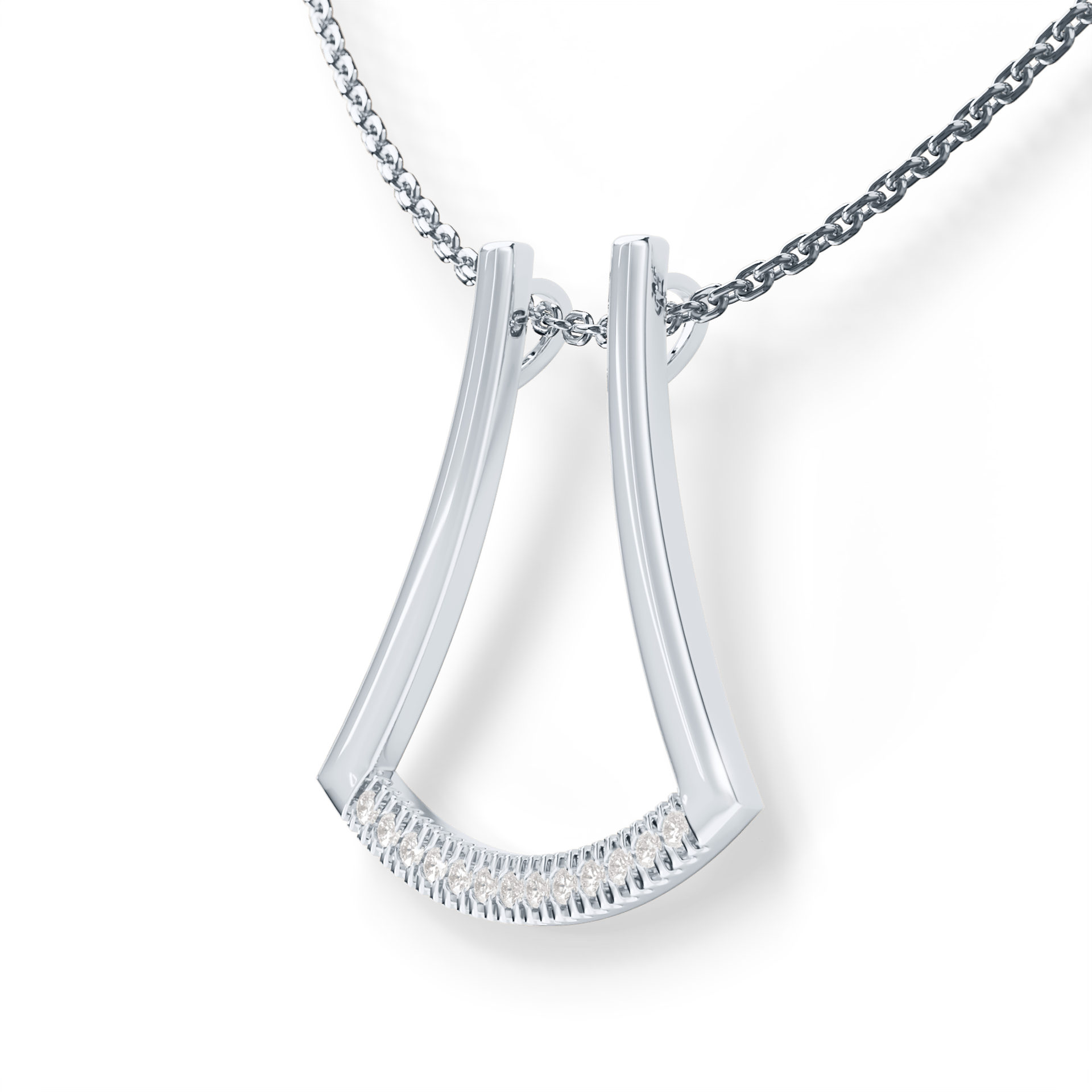 Active Ring z łańcuszkiem 4srebrocyrkonia