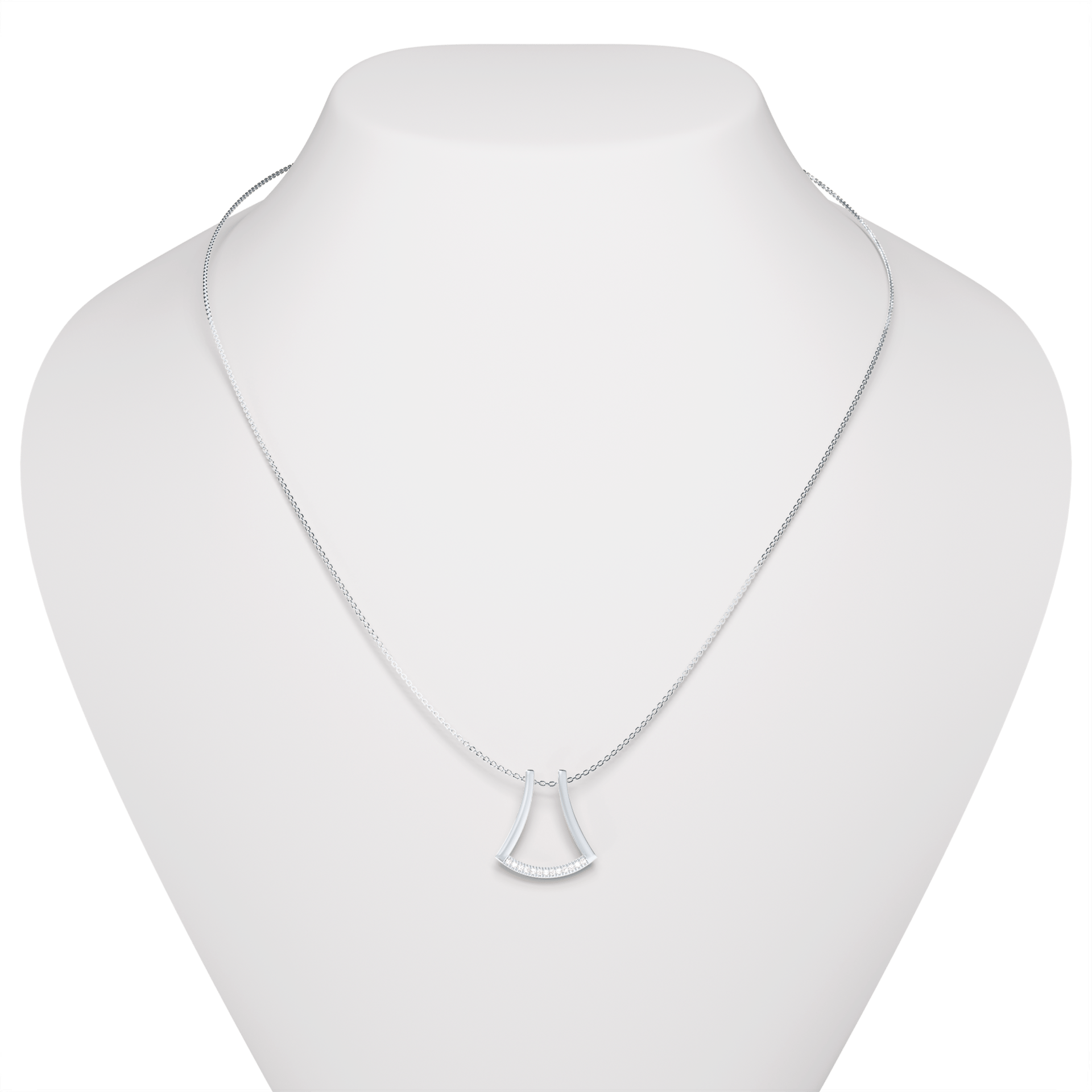 Zawieszka active ring biale zloto m2 04