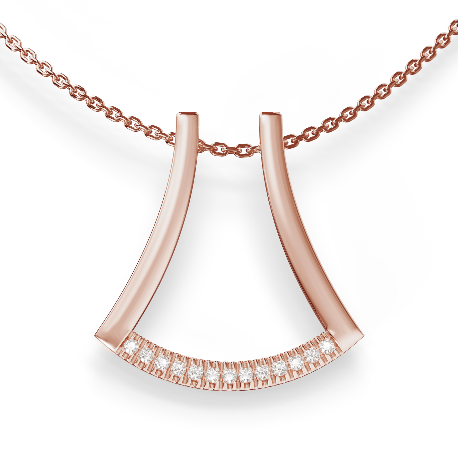 Active Ring z łańcuszkiem 4srebro różowecyrkonia