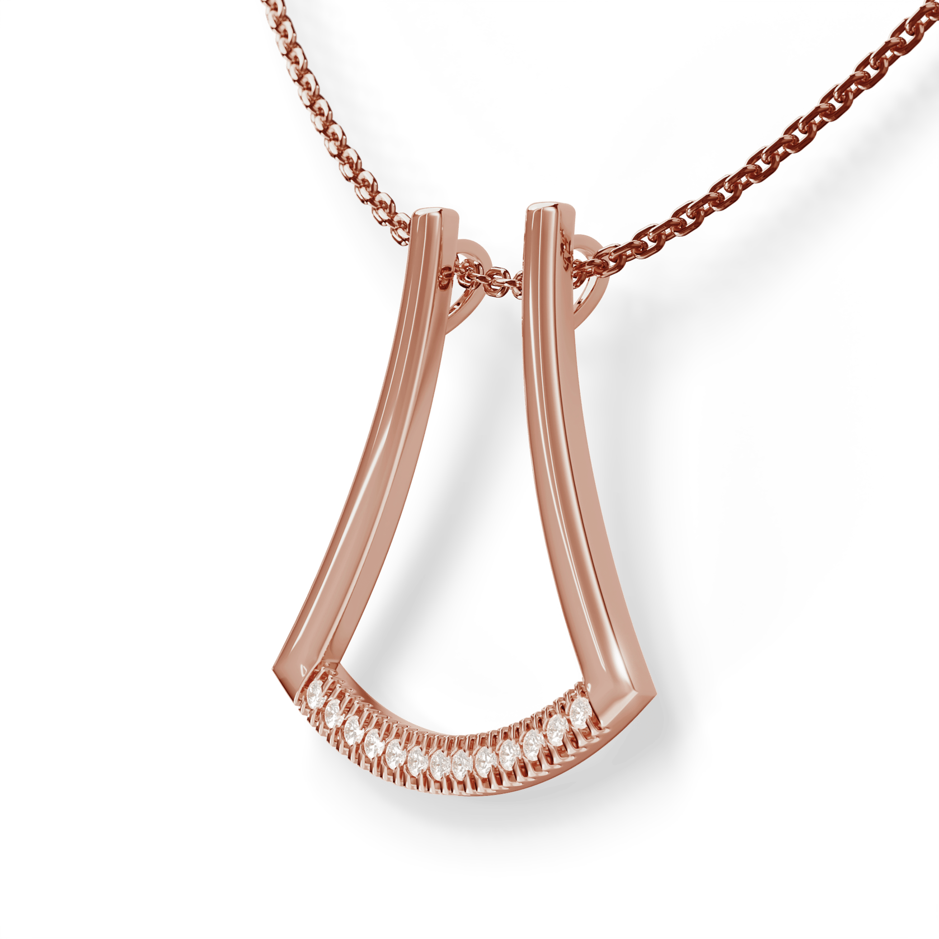 Active Ring z łańcuszkiem 4srebro różowecyrkonia