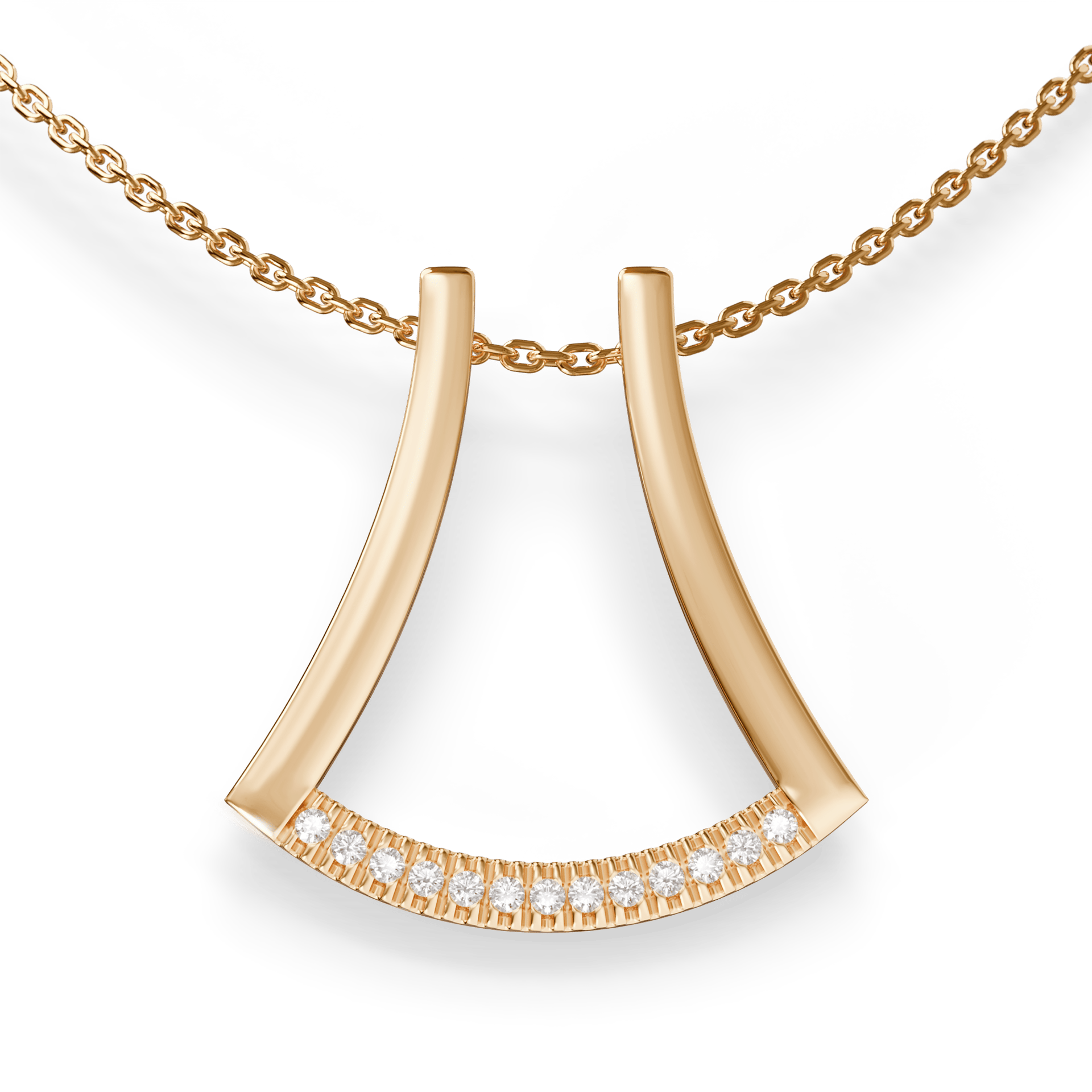 Active Ring z łańcuszkiem 4srebro pozłacanecyrkonia