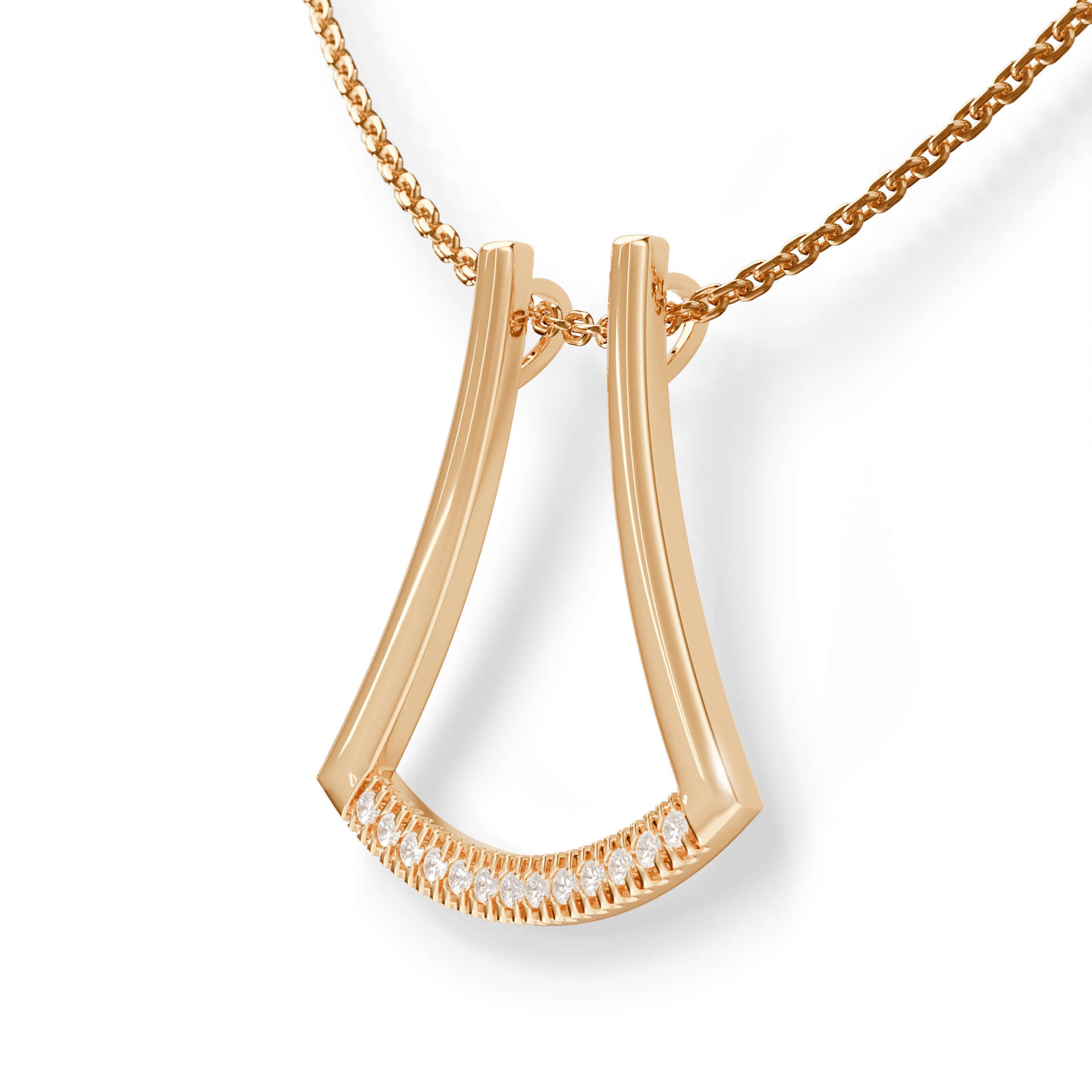 Active Ring z łańcuszkiem 4srebro pozłacanecyrkonia