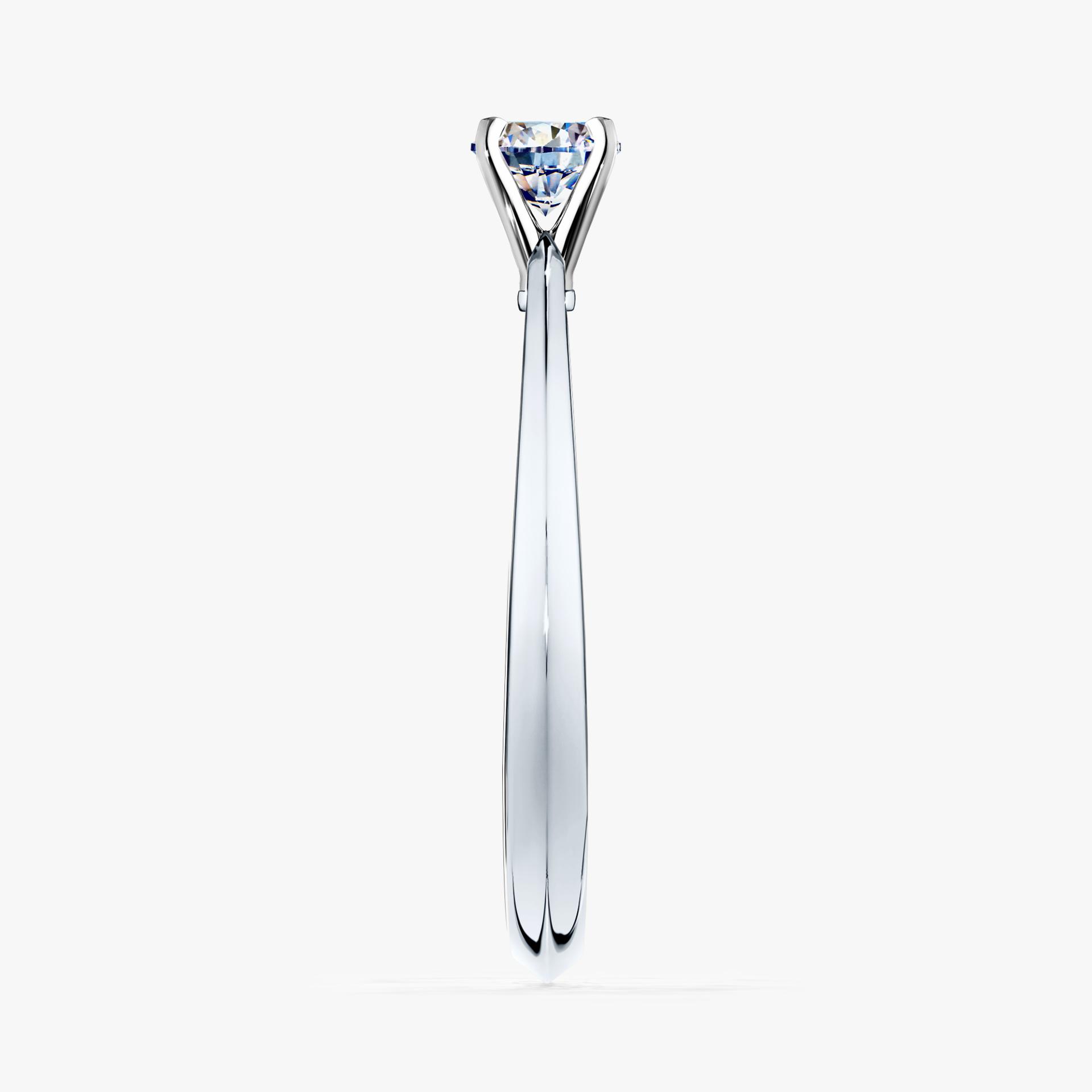 Pierscionek zareczynowy z diamentem 010 CT z bialego zlota my angel 03