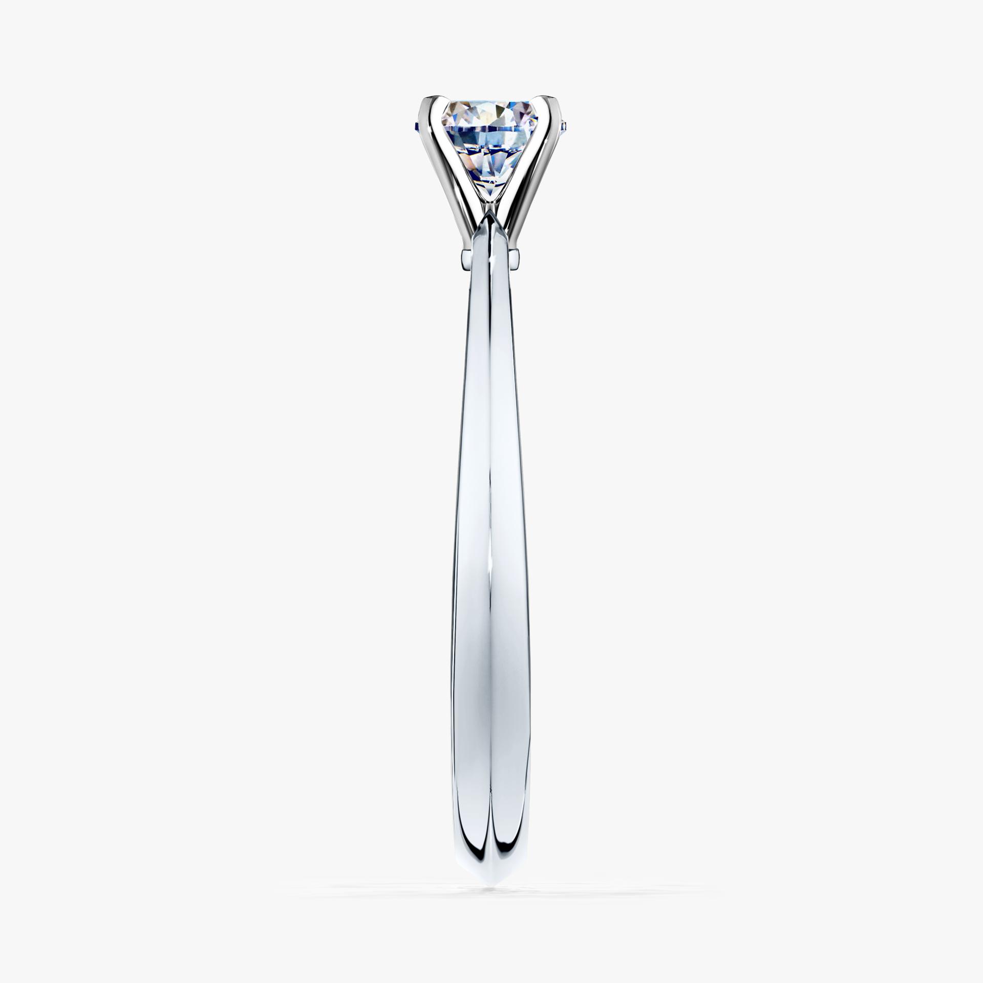 Pierscionek zareczynowy z diamentem 017 CT z bialego zlota my angel 03