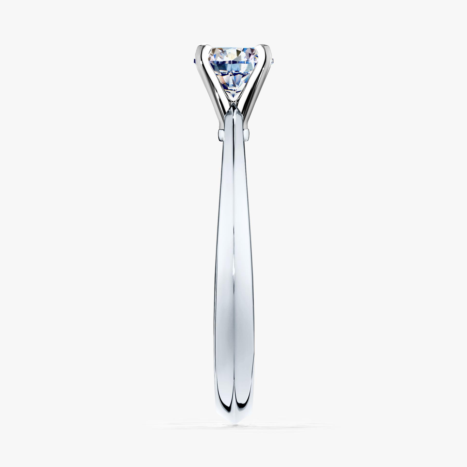 Pierscionek zareczynowy z diamentem 025 CT z bialego zlota my angel 03