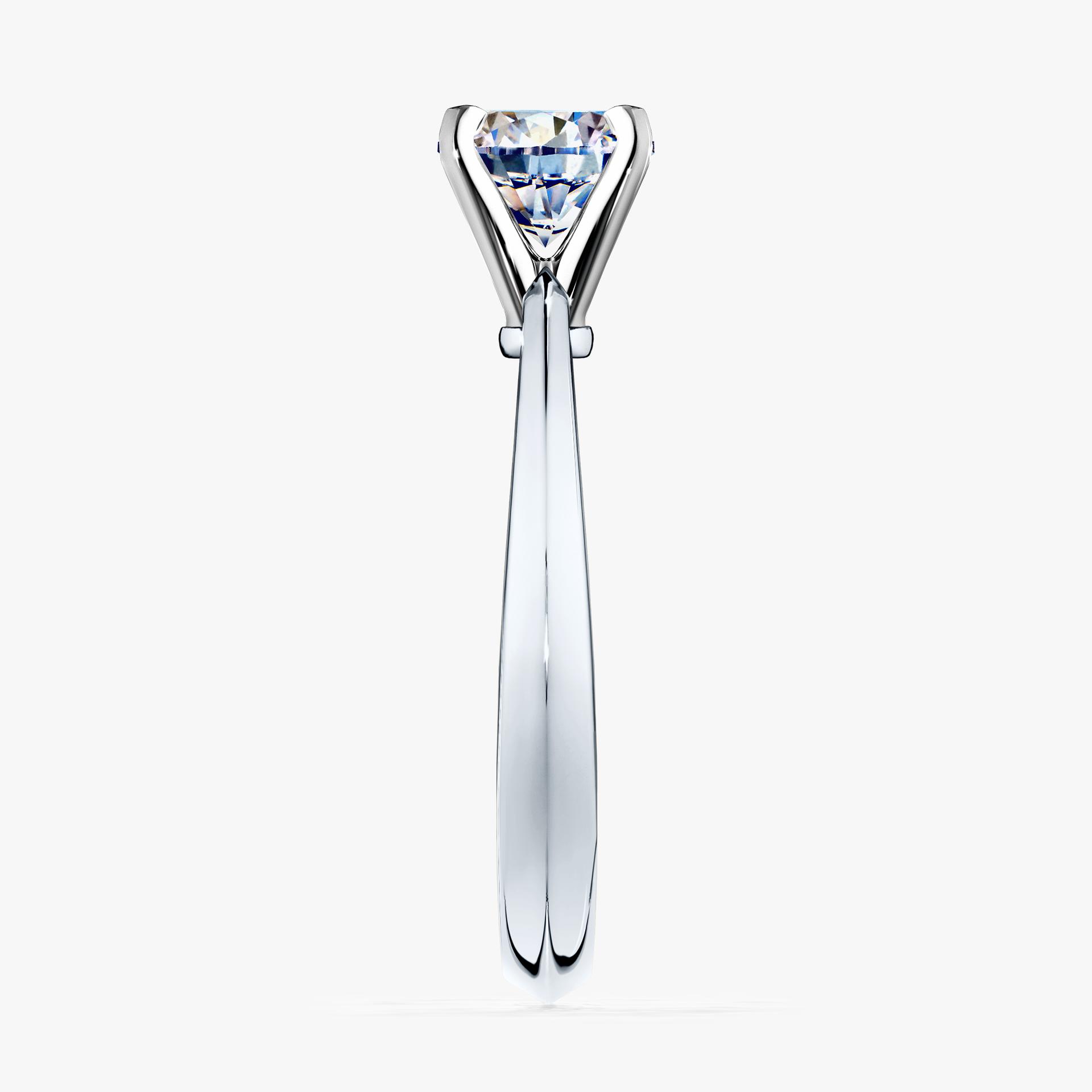 Pierscionek zareczynowy z diamentem 030 CT z bialego zlota my angel 03