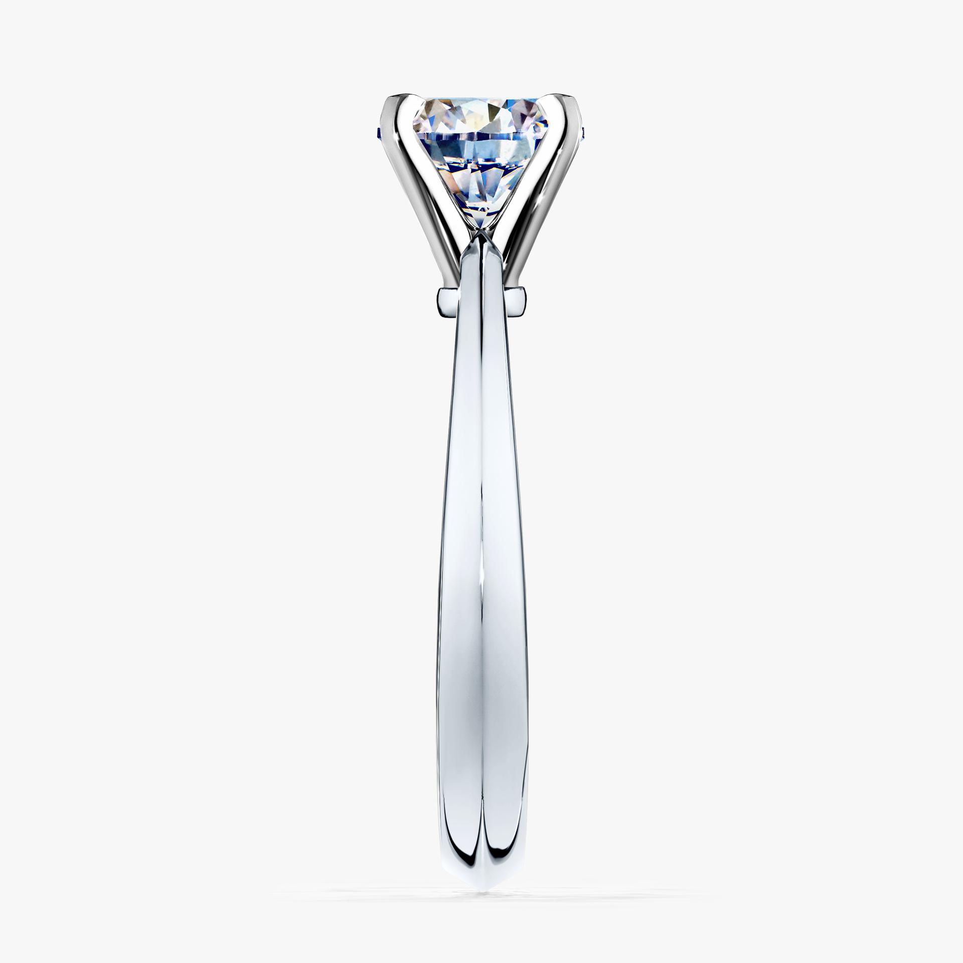 Pierscionek zareczynowy z diamentem 080 CT z bialego zlota my angel 03