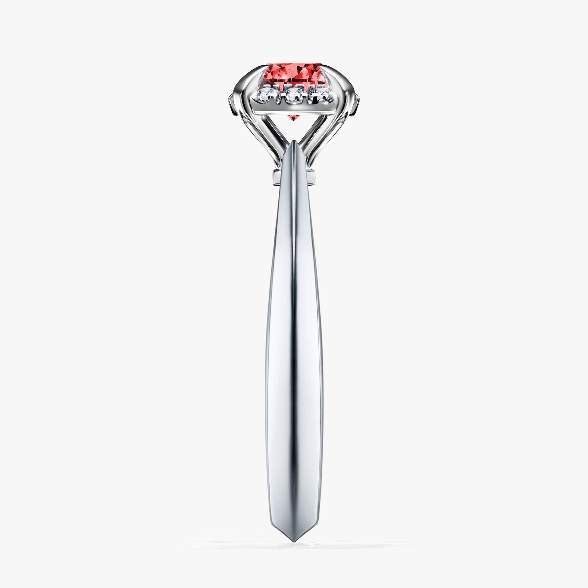 Pierscionek zareczynowy z diamentem czerwony 062 CT z bialego zlota my beauty 03