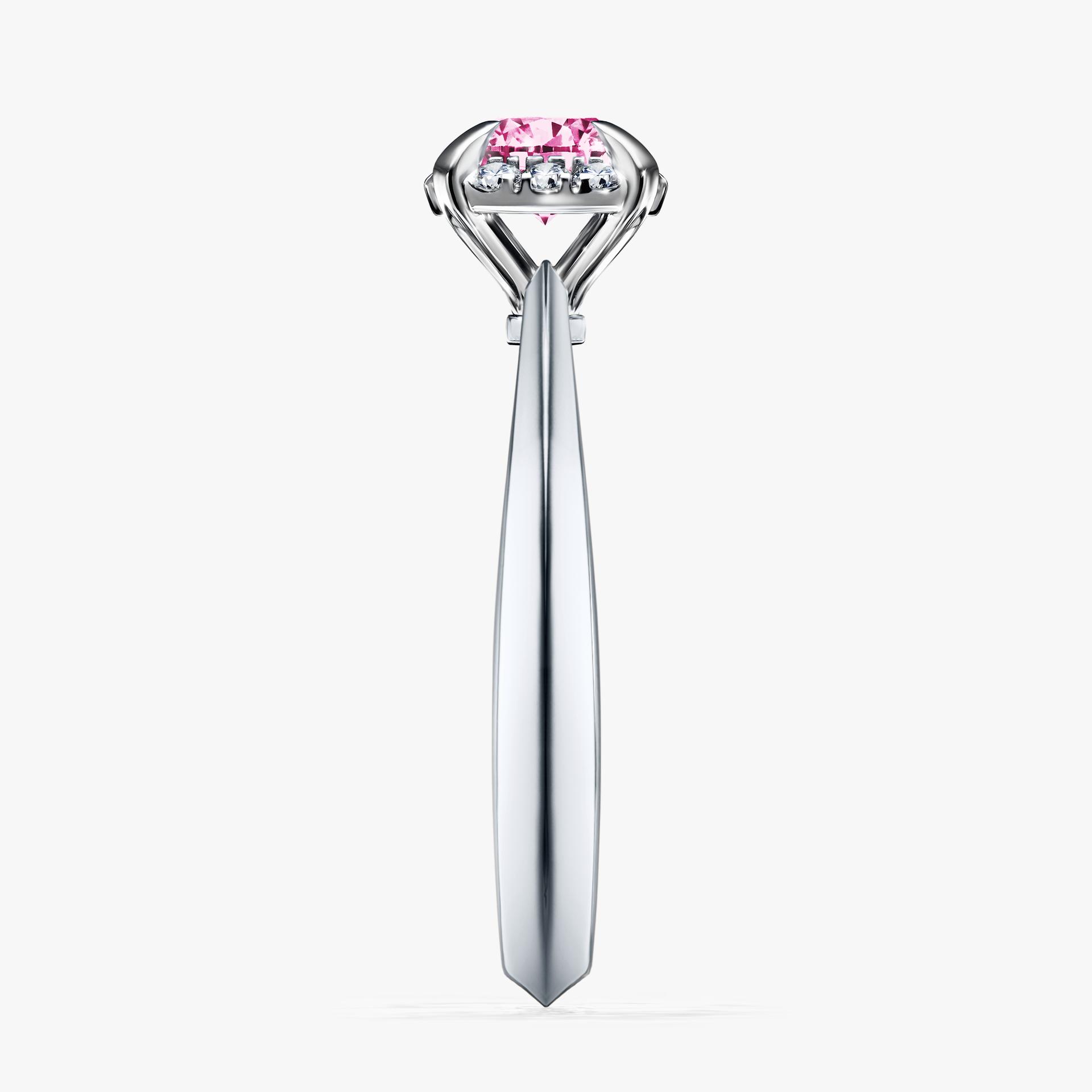 Pierscionek zareczynowy z diamentem rozowym 062 CT z bialego zlota my beauty 03