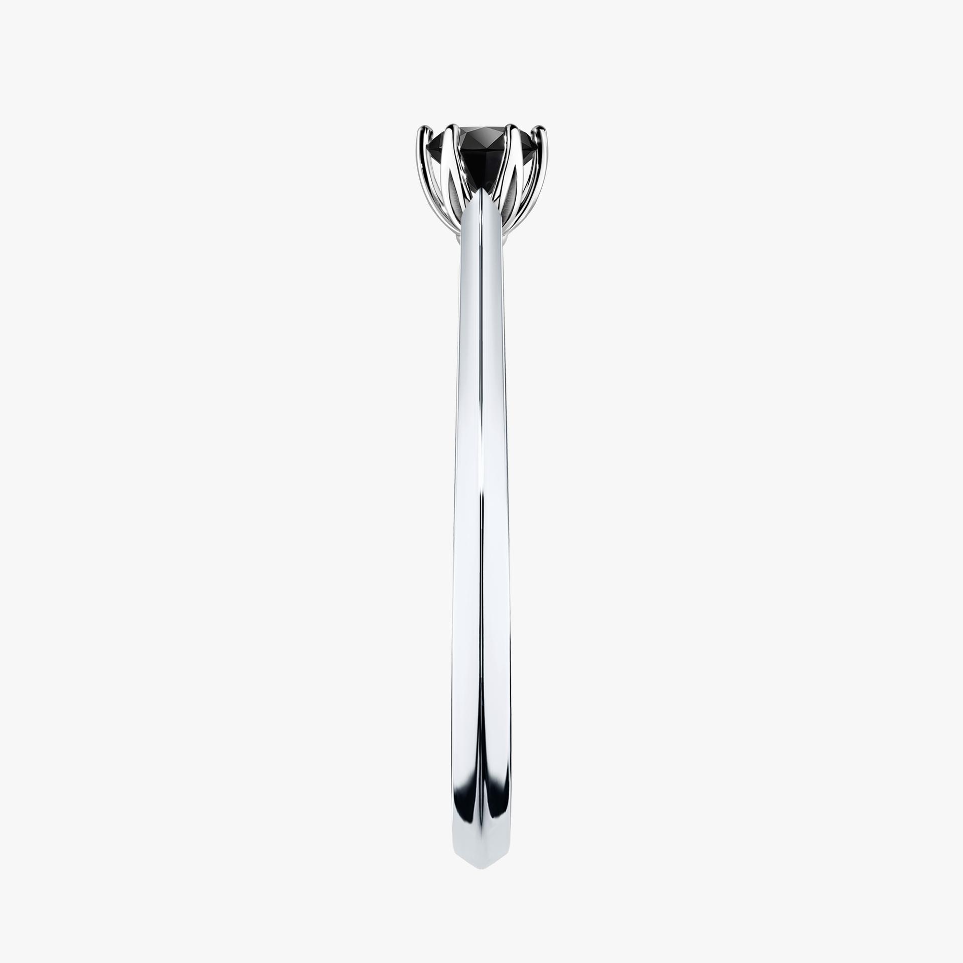 Pierscionek zareczynowy z diamentem 017 CT z bialego zlota my angel 03