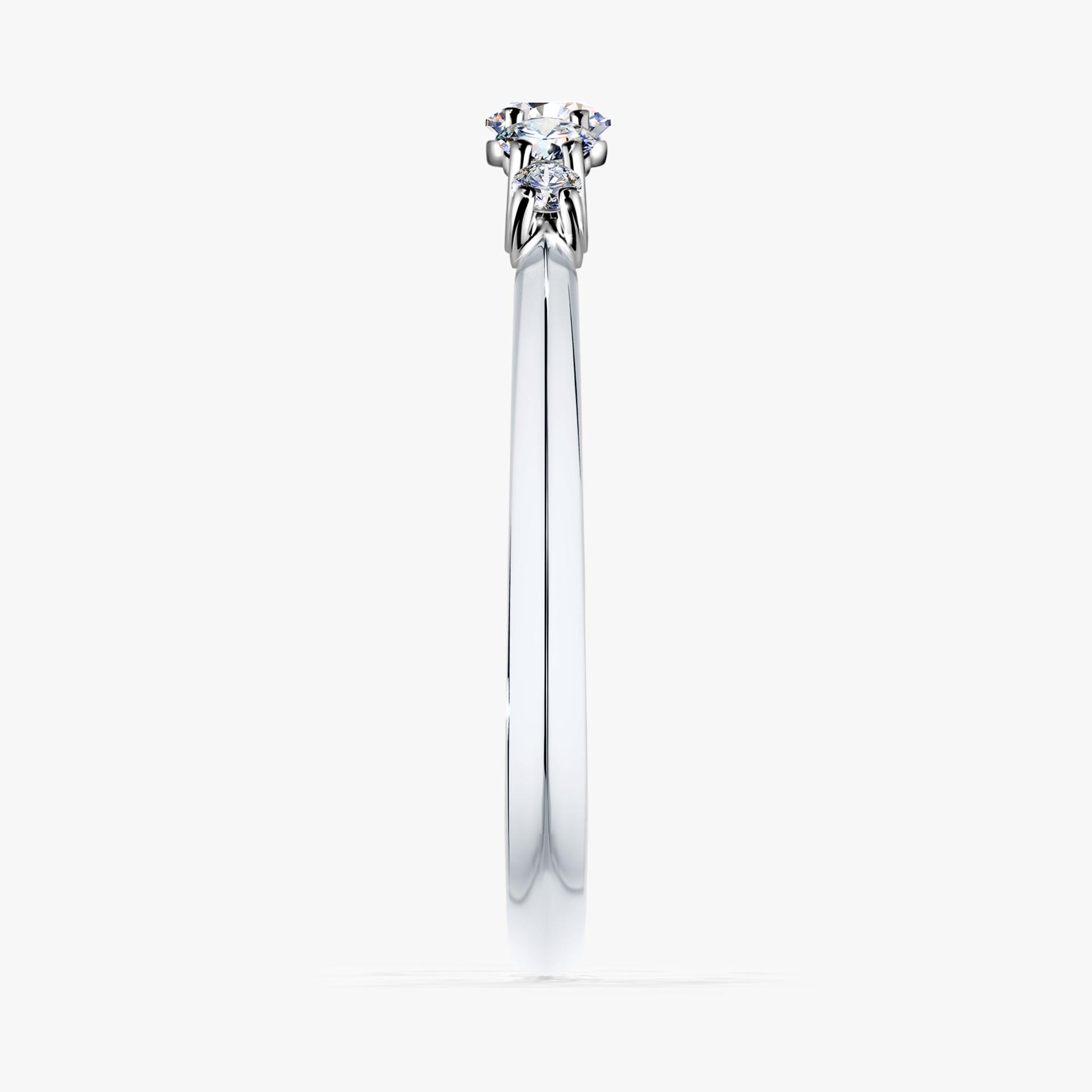 Pierscionek zareczynowy z diamentem 022 CT z bialego zlota my darling 03