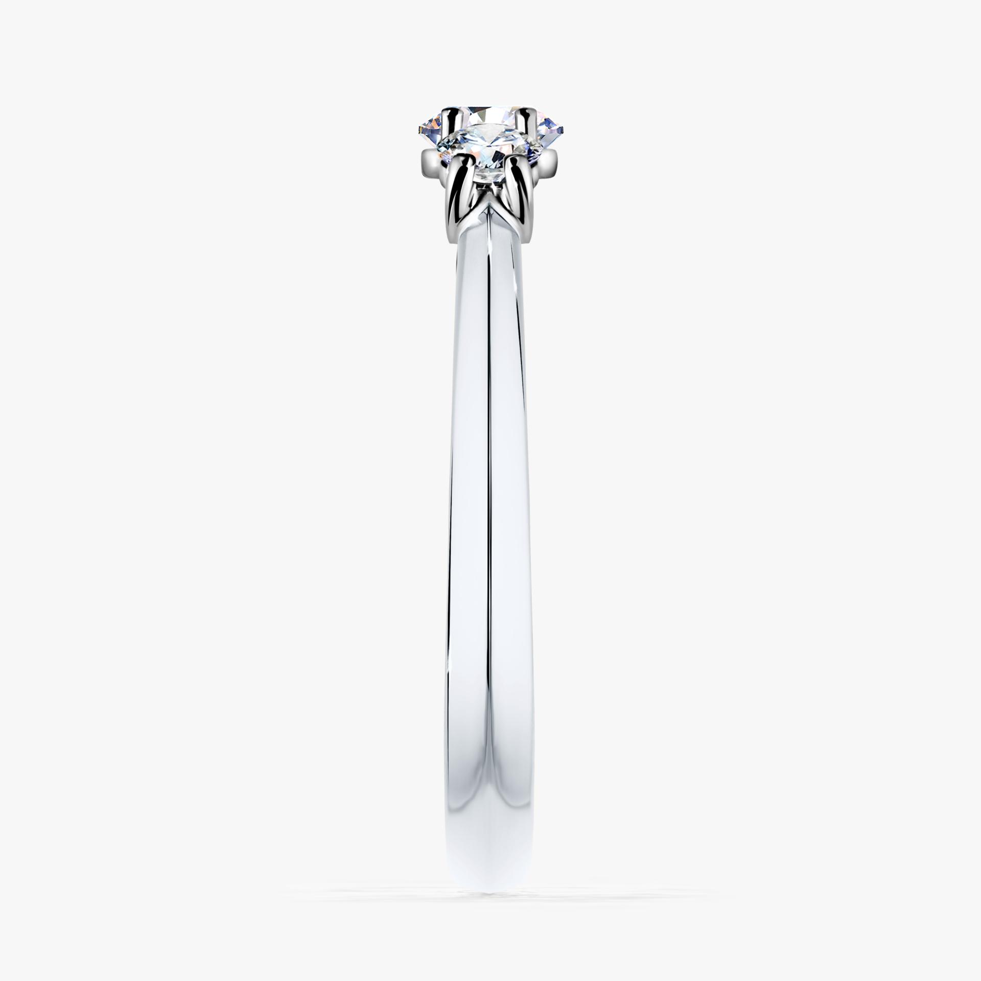 Pierscionek zareczynowy z diamentem 045 CT z bialego zlota my honey 03