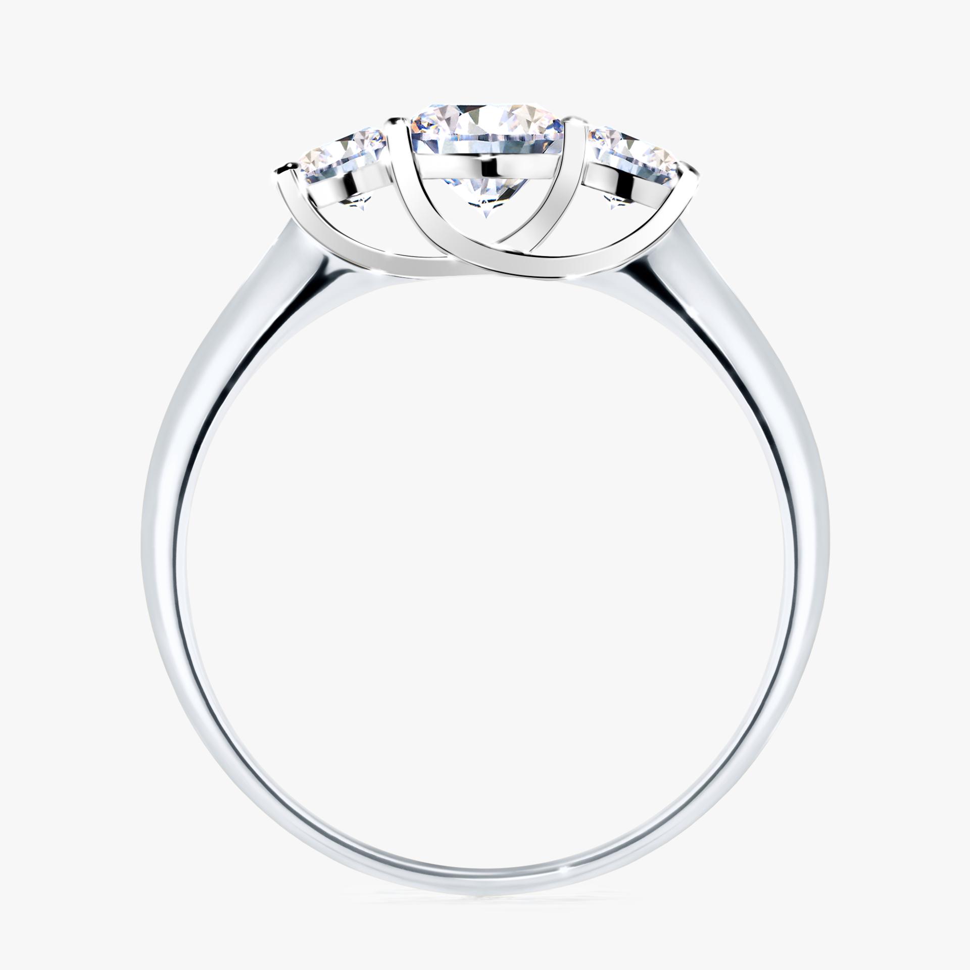 Pierscionek zareczynowy z diamentem 084 CT z bialego zlota my honey 02