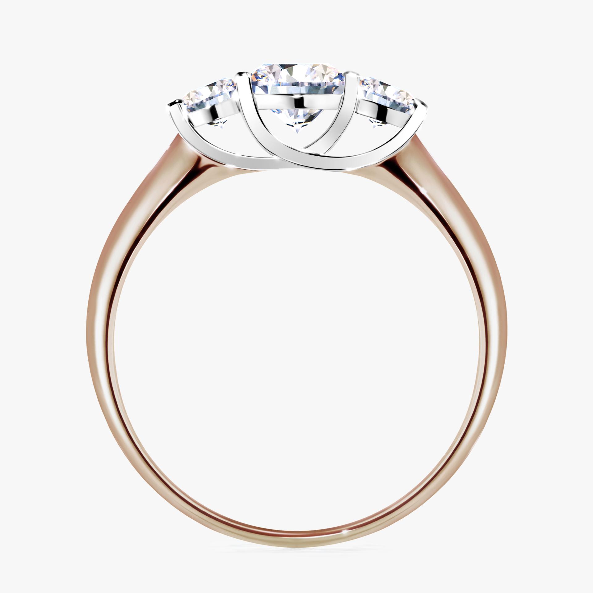 Pierscionek zareczynowy z diamentem 084 CT z rozowego zlota my honey 02