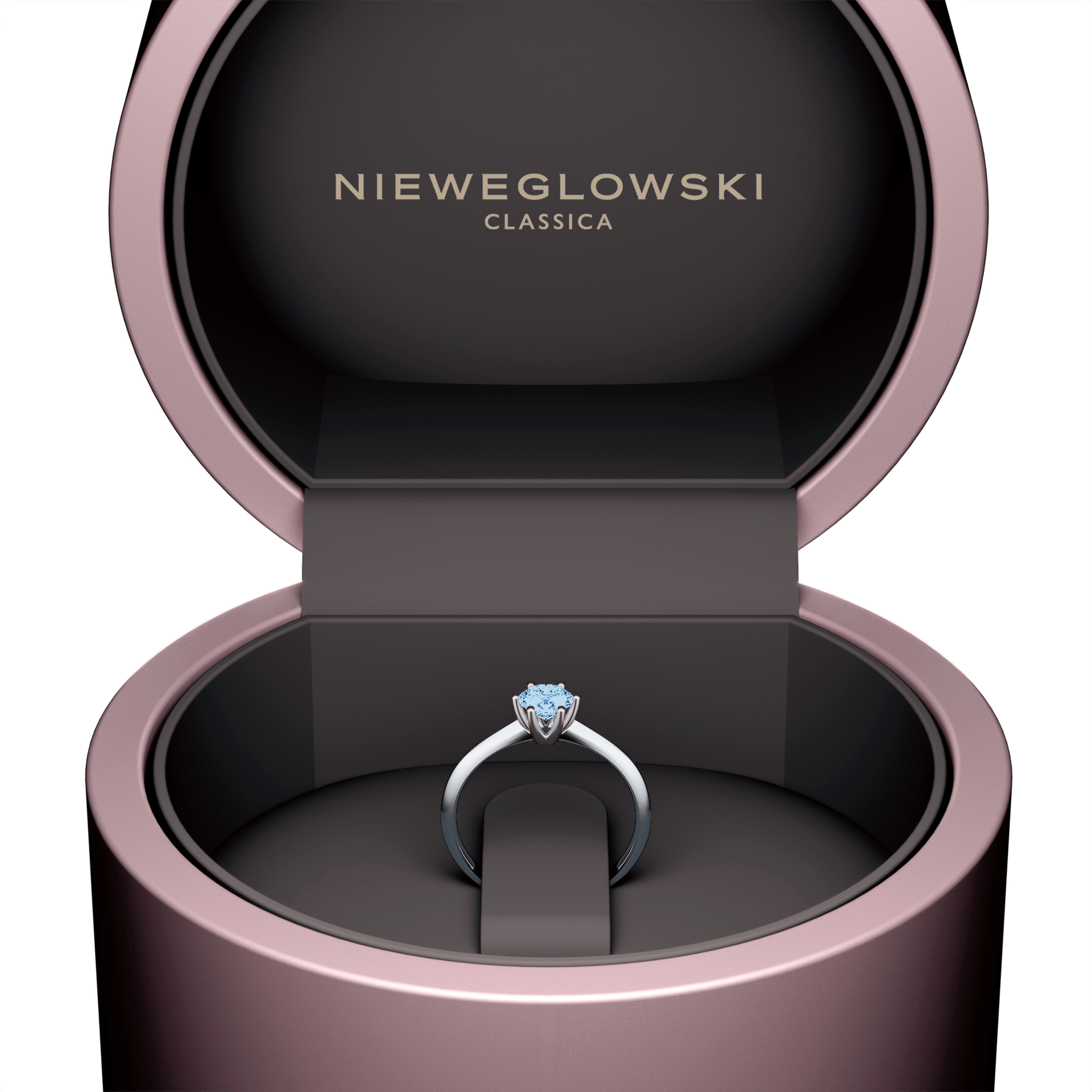 Pierscionek zareczynowy my love biale zloto diament lab niebieski 0 50ct 5