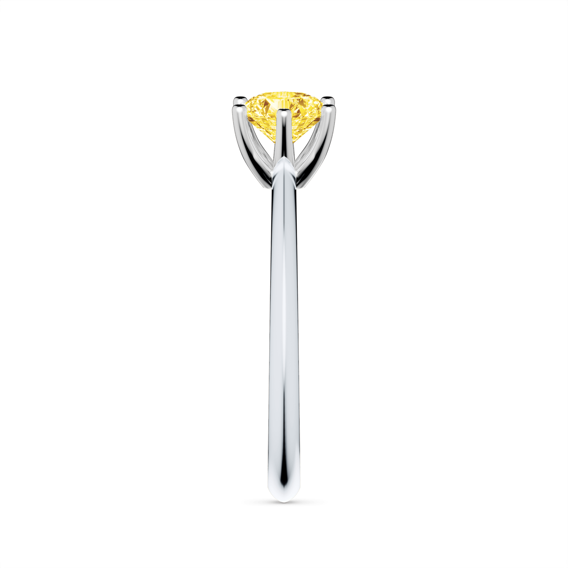 Pierscionek zareczynowy my love biale zloto diament lab zolty 0 50ct 4