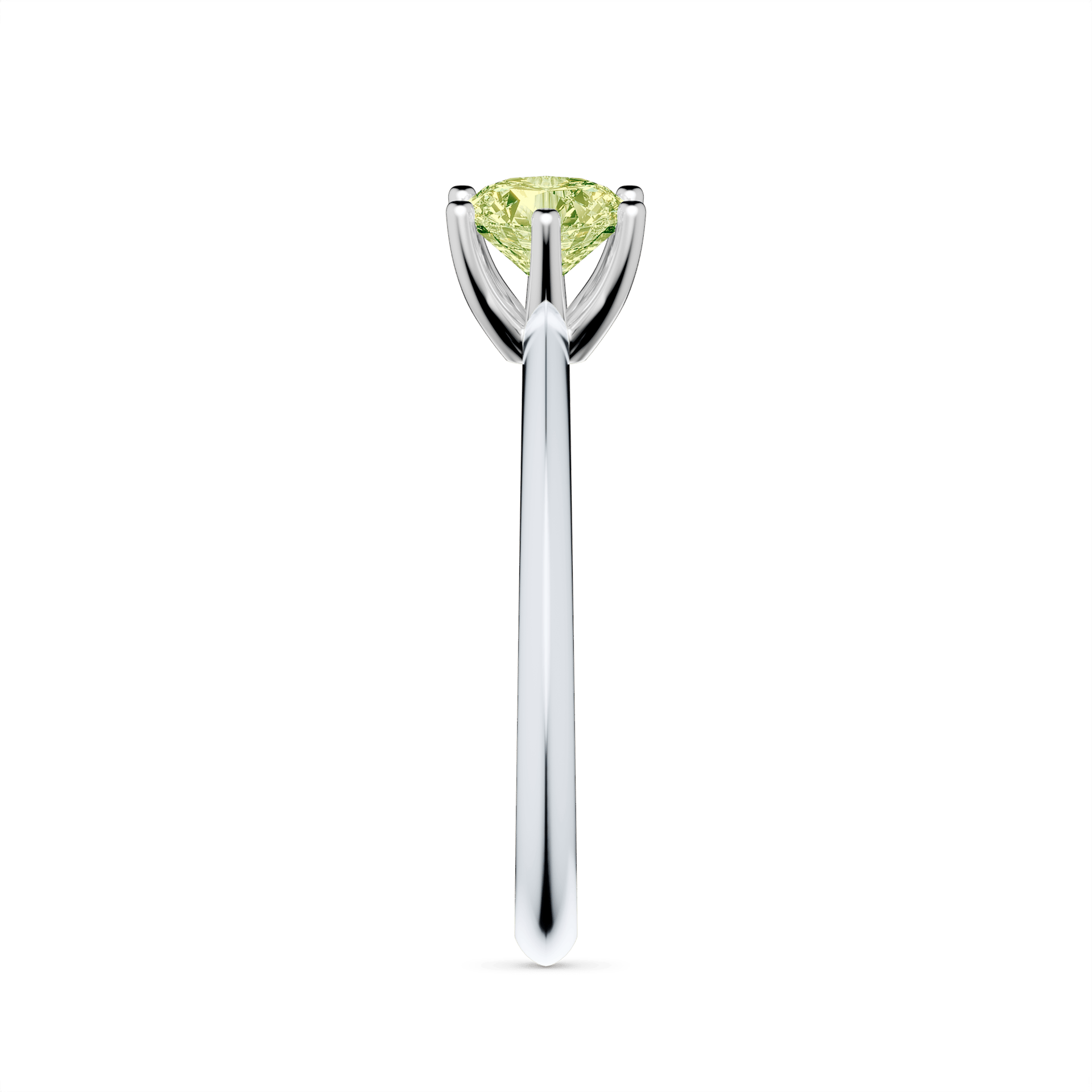 Pierscionek zareczynowy my love biale zloto lab zielony jasny 0 50ct 4