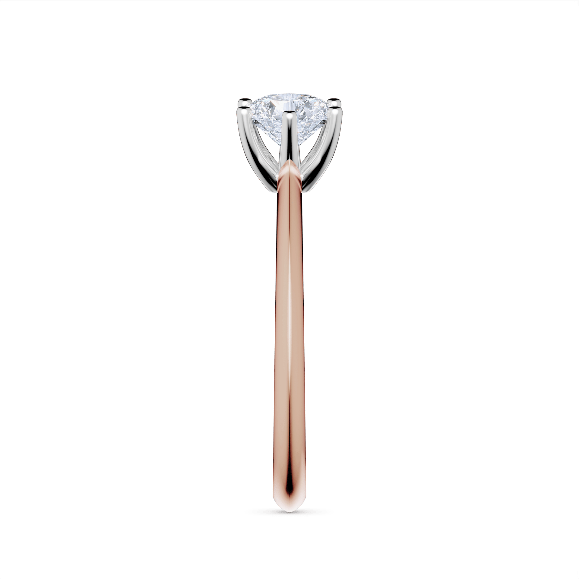 Pierscionek zareczynowy my love rozowe zloto diament 0 50ct 4