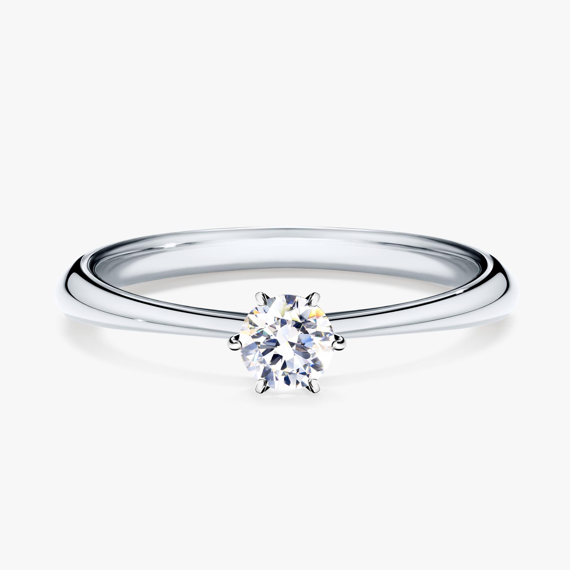Pierscionek zareczynowy z szafirem bialym 025 CT z bialego zlota my love 01