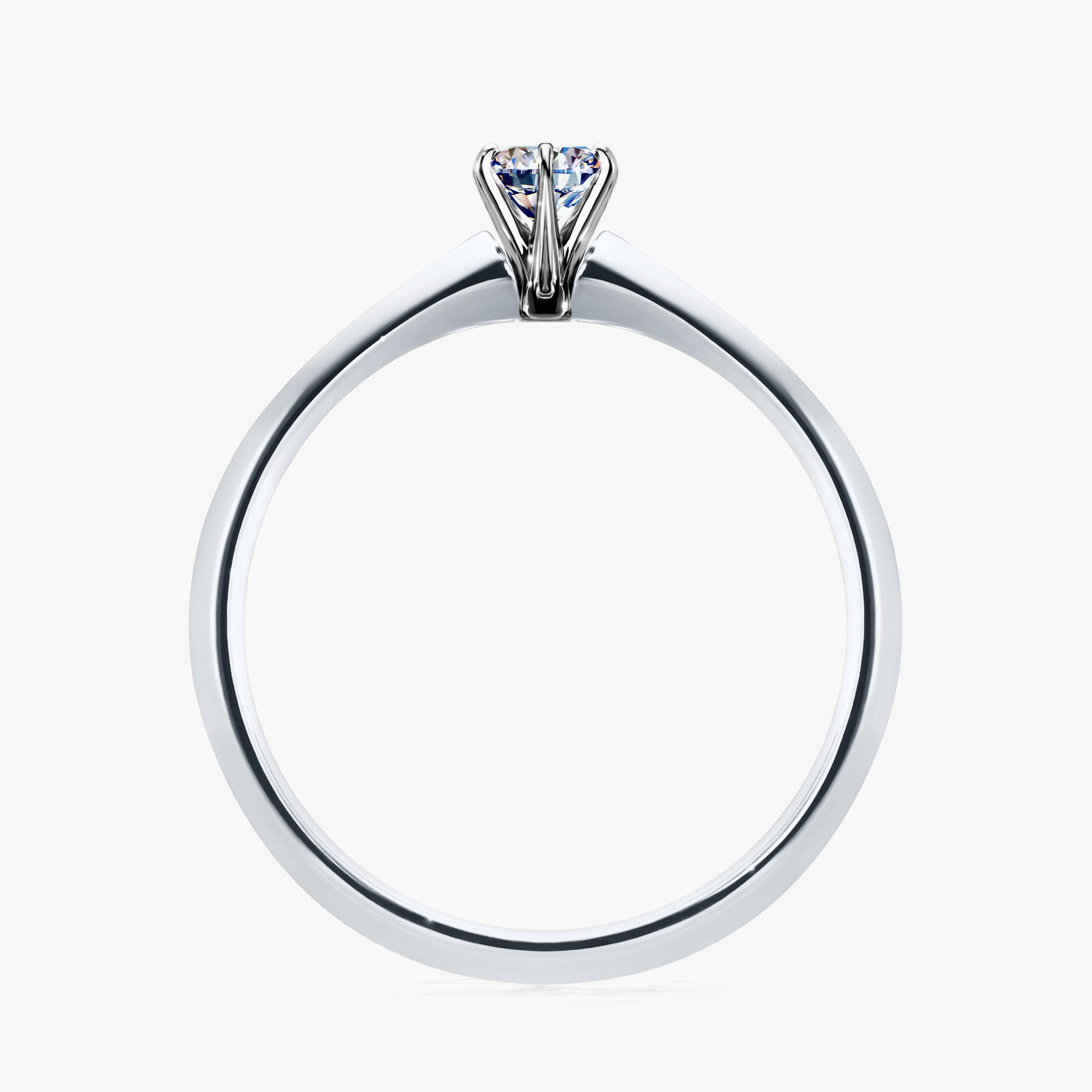 Pierscionek zareczynowy z diamentem 017 CT z bialego zlota my queen 02