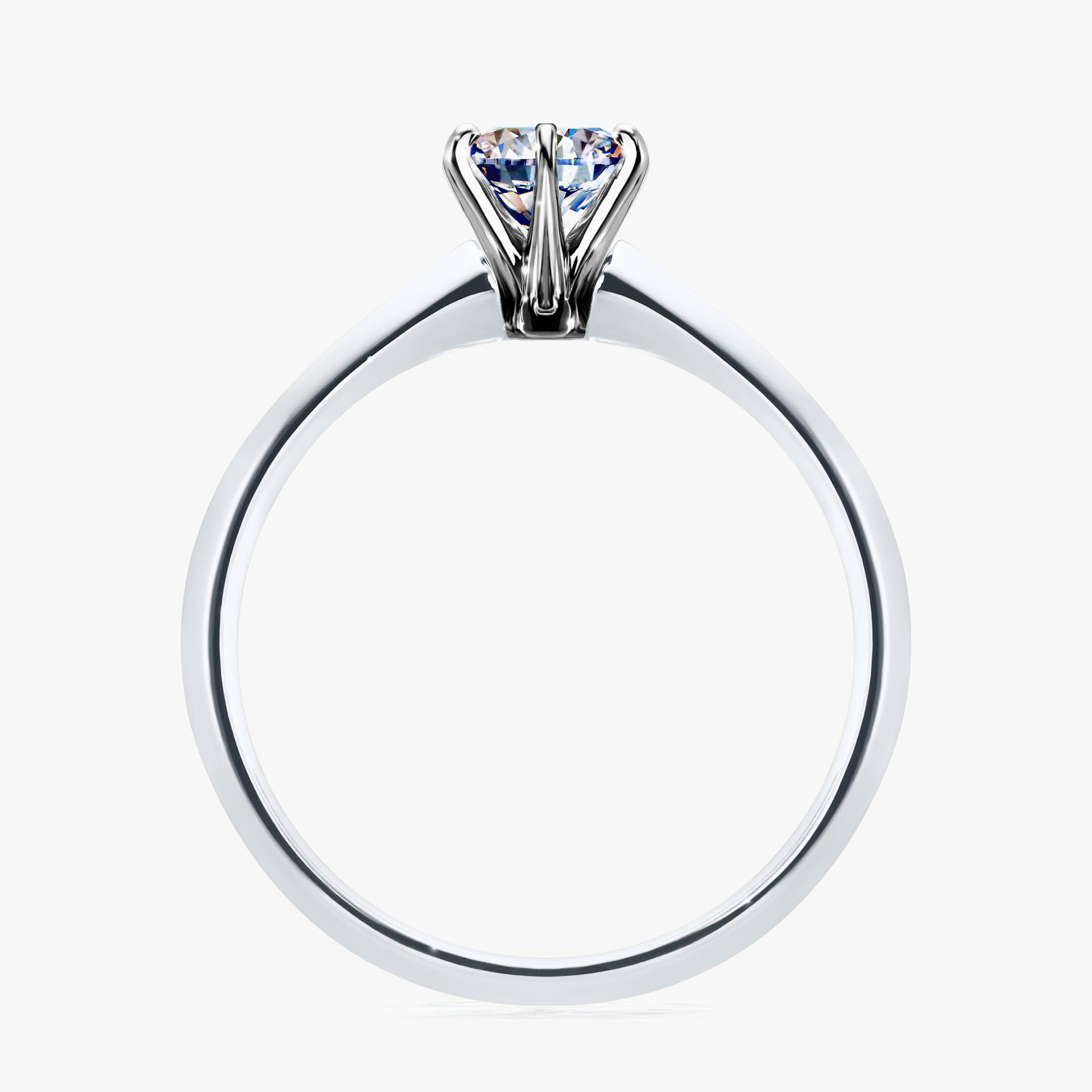 Pierscionek zareczynowy z diamentem 050 CT z bialego zlota my queen 02