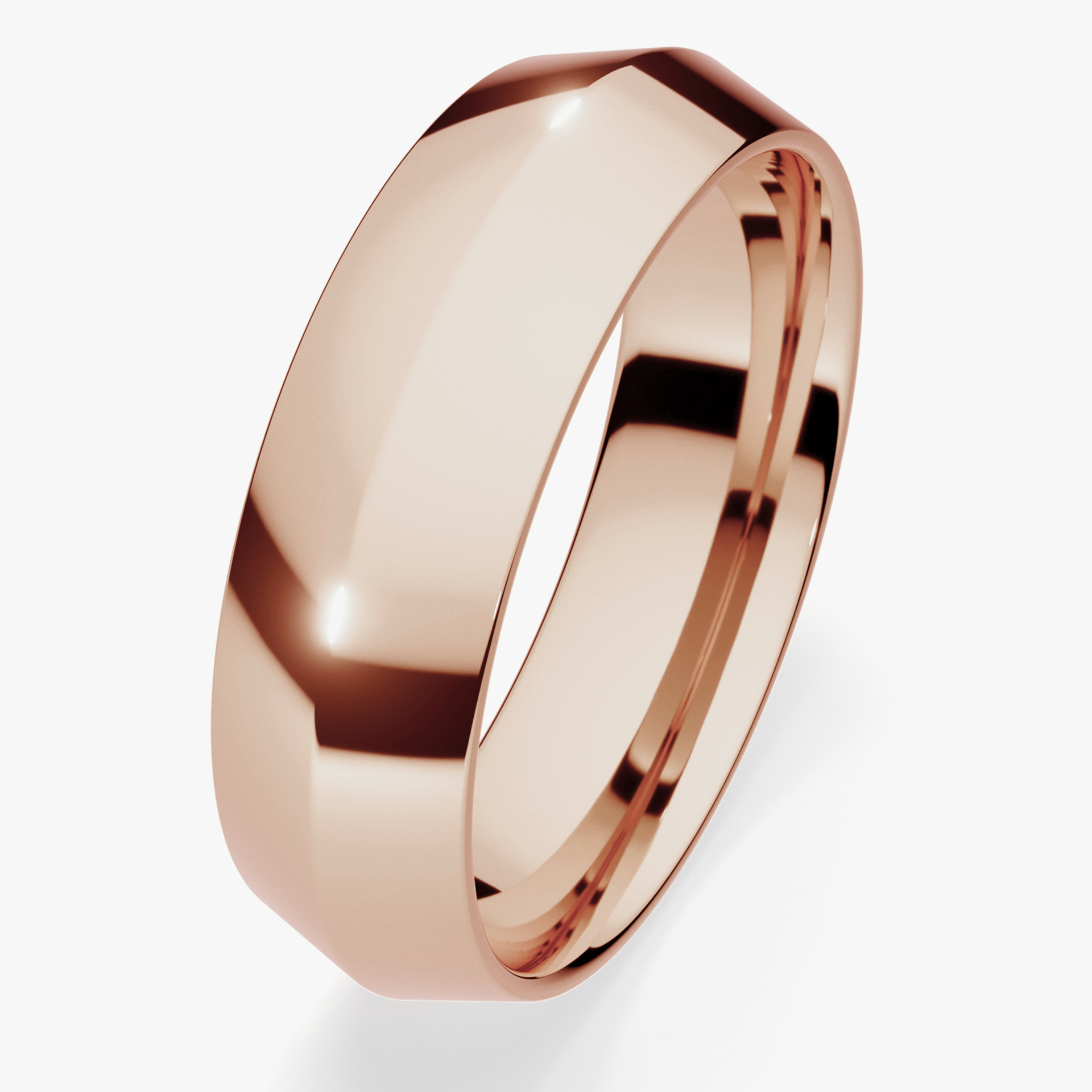 Obraczki slubne classica 5 5 mm z rozowego zlota 03