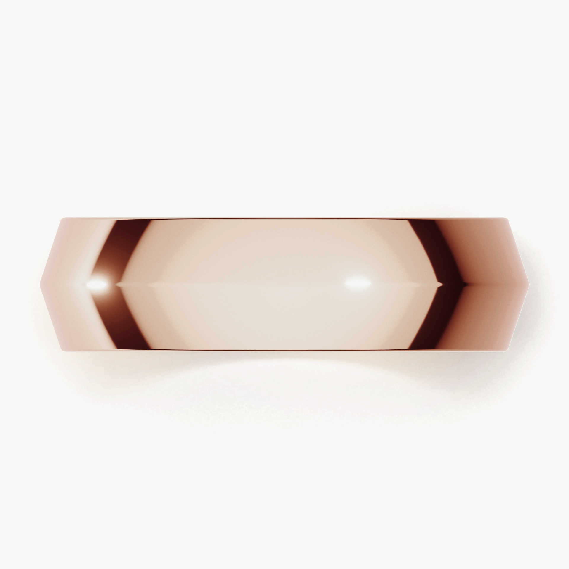 Obraczki slubne classica 5 5 mm z rozowego zlota 04