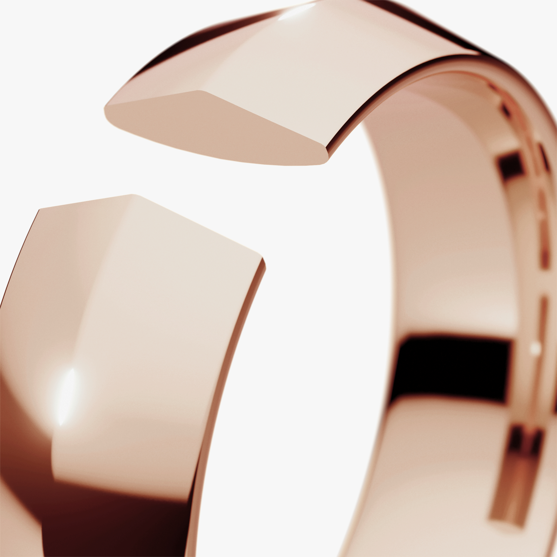 Obraczki slubne classica 5 5 mm z rozowego zlota 05