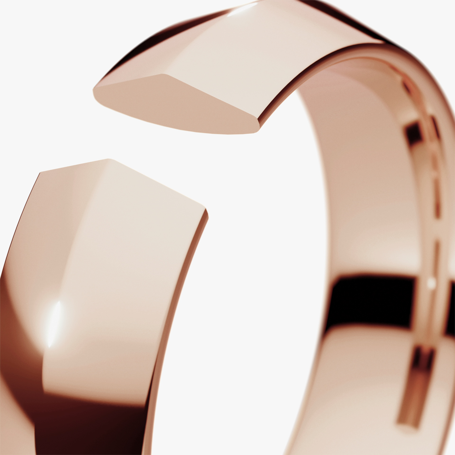 Obraczki slubne classica 5 mm z rozowego zlota 05