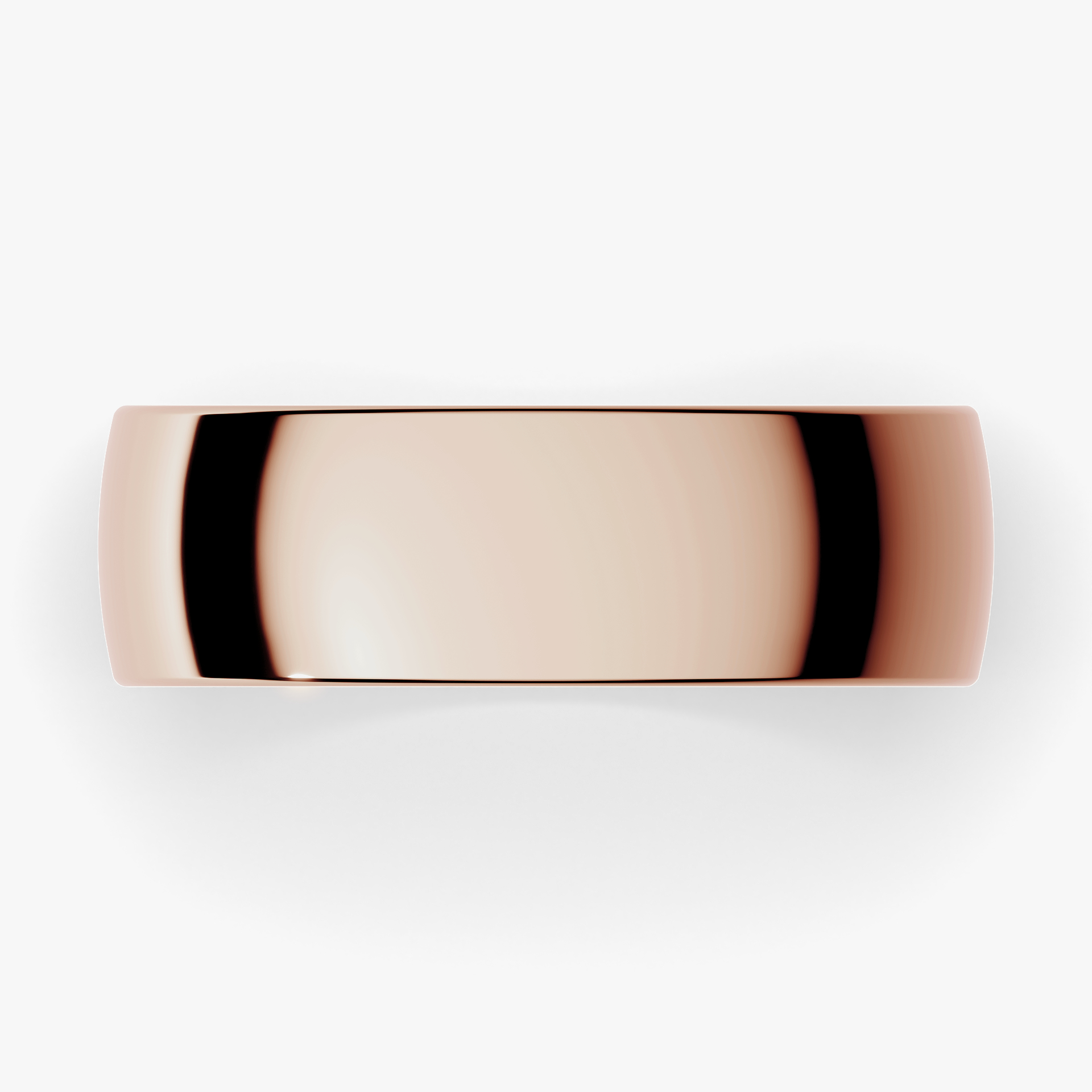 Obraczki slubne polokragla regular 6 mm z rozowego zlota 04