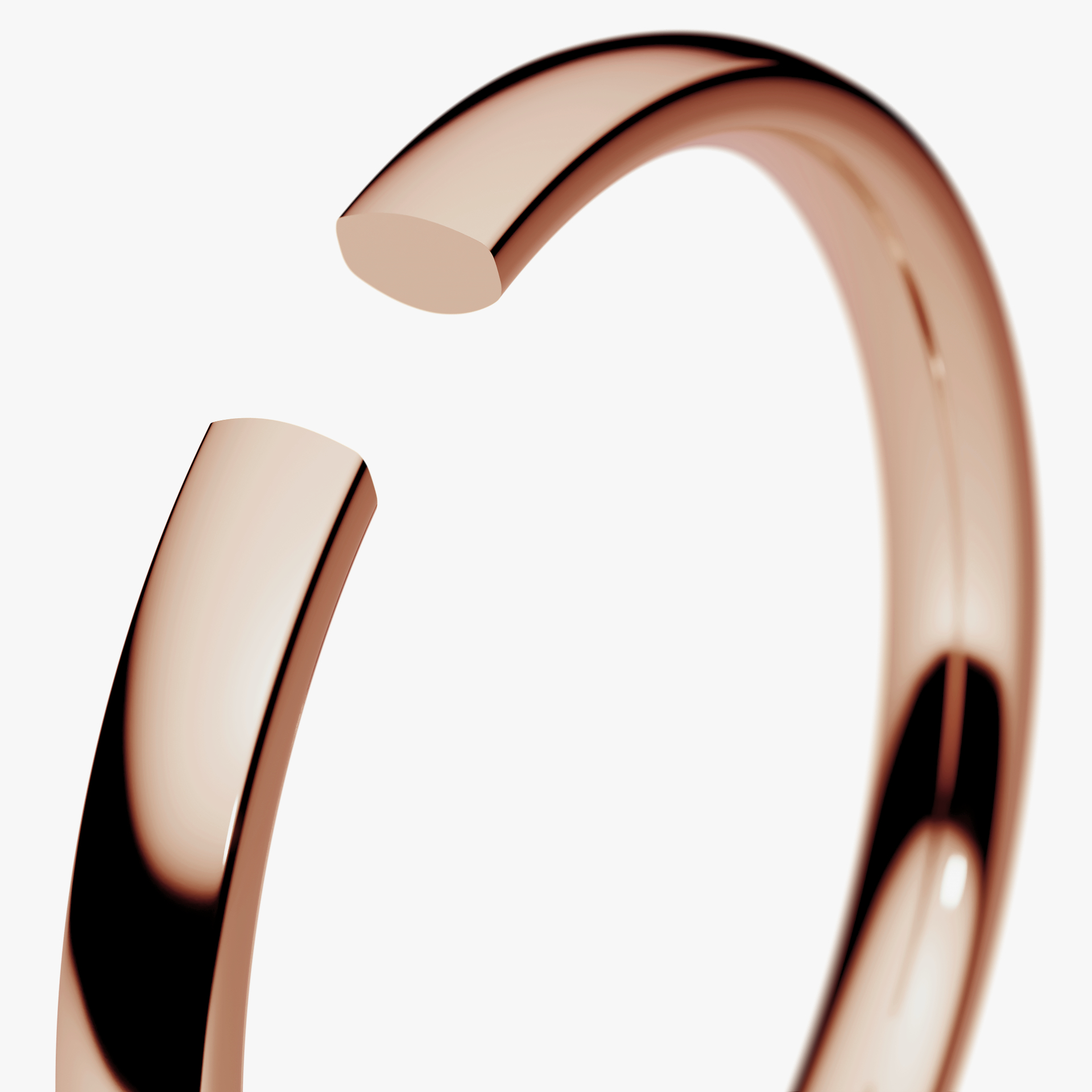 Obraczki slubne polokrogla fit 2 5 mm z rozowego zlota 05