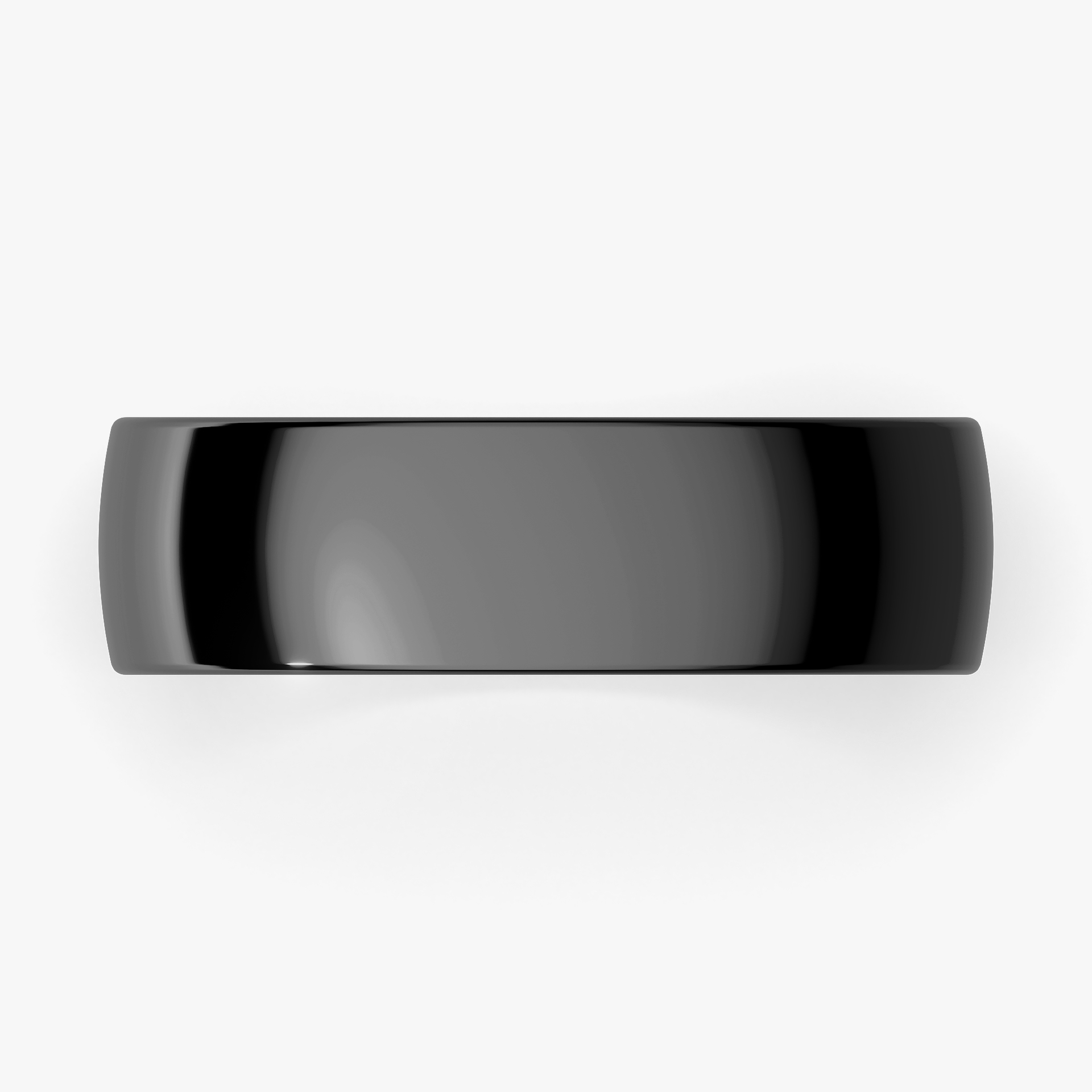 Obraczki slubne polokrogla fit 5 5 mm z czarnego zlota 04