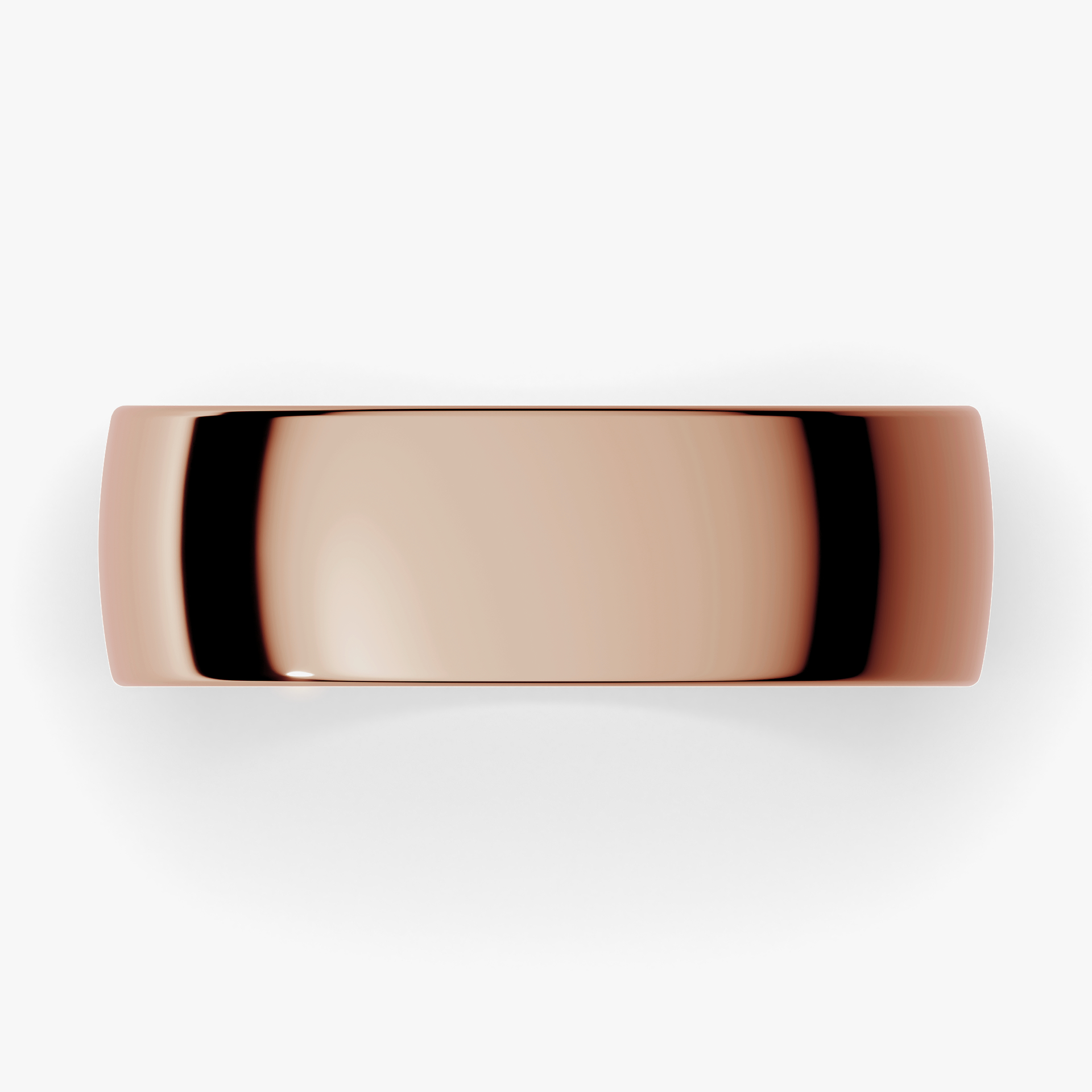 Obraczki slubne polokrogla fit 6 mm z rozowego zlota 04