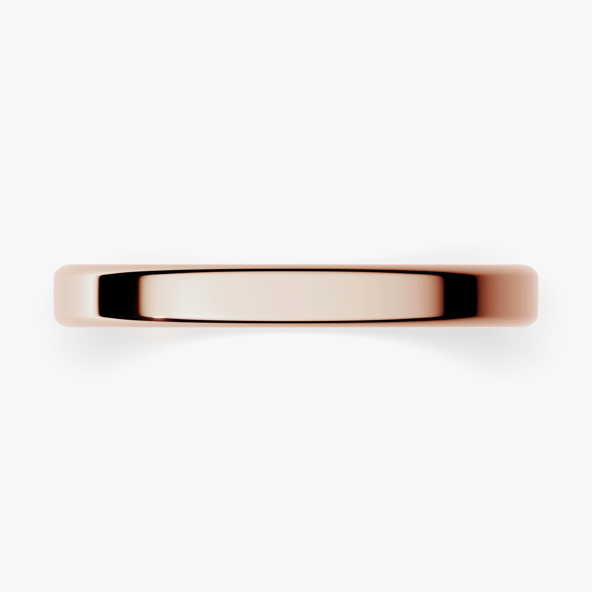 Obraczki slubne polokragle urban 2 5 mm z rozowego zlota 04