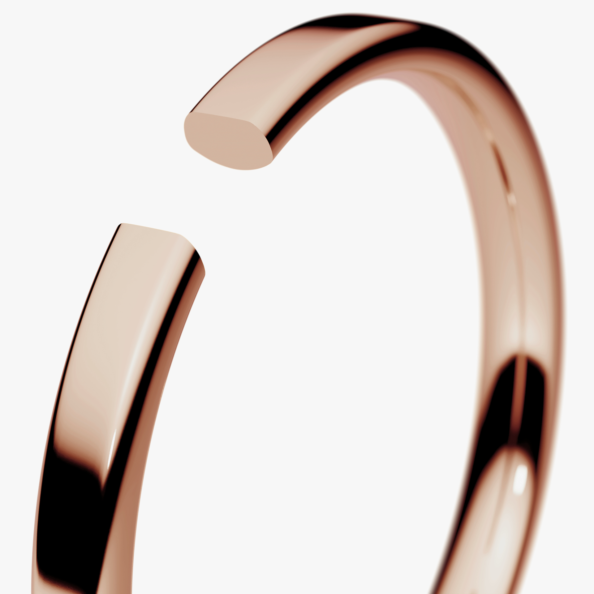 Obraczki slubne polokragle urban 2 mm z rozowego zlota 05