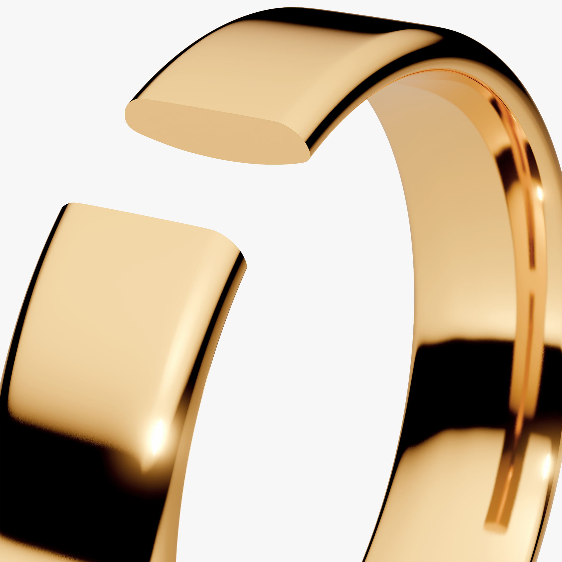 Obraczki slubne polokragle urban 4 5 mm z zoltego zlota 05