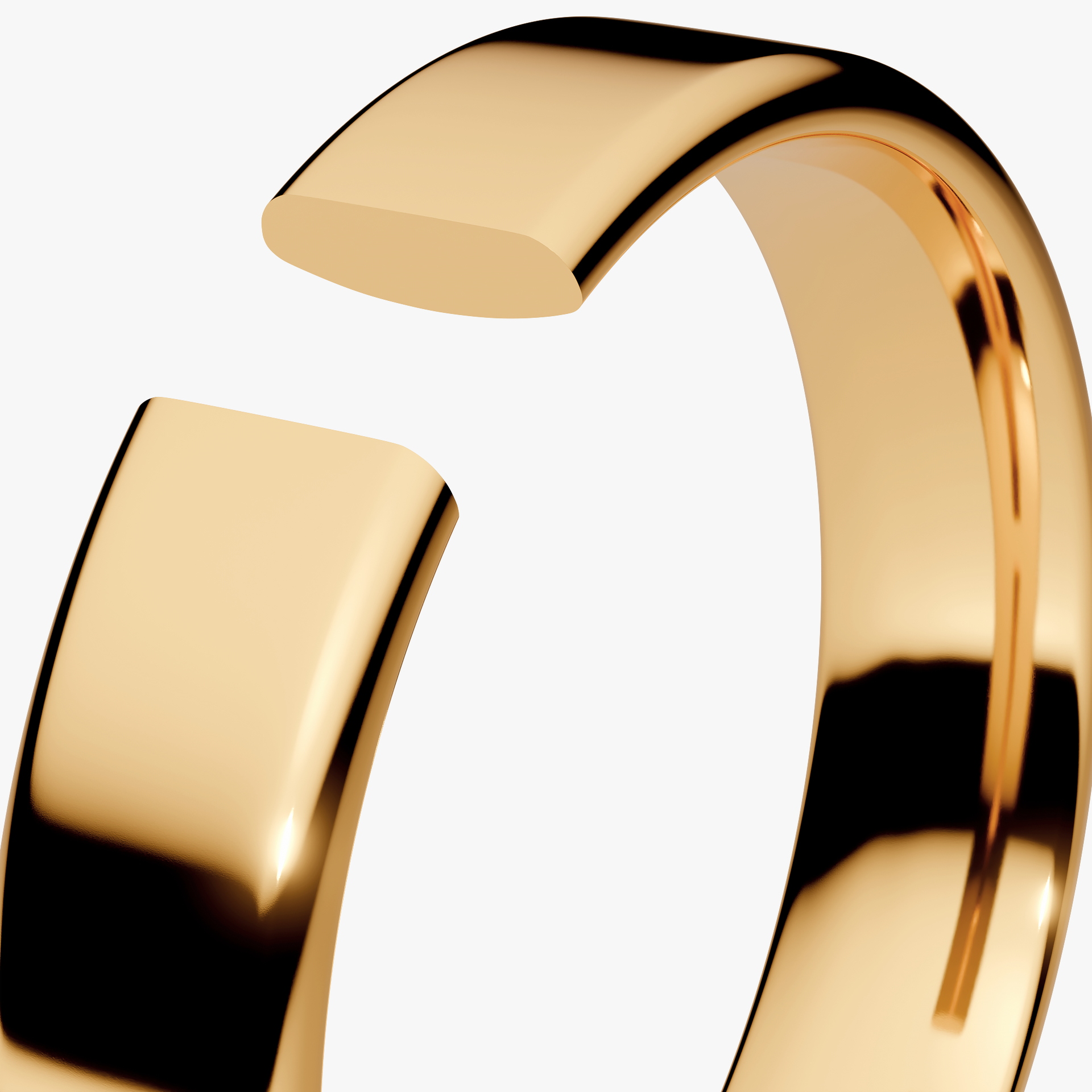 Obraczki slubne polokragle urban 4 mm z zoltego zlota 05