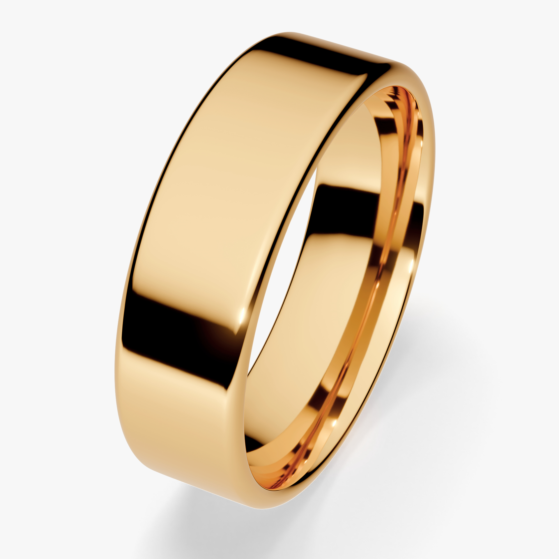 Obraczki slubne polokragle urban 5 5 mm z zoltego zlota 03