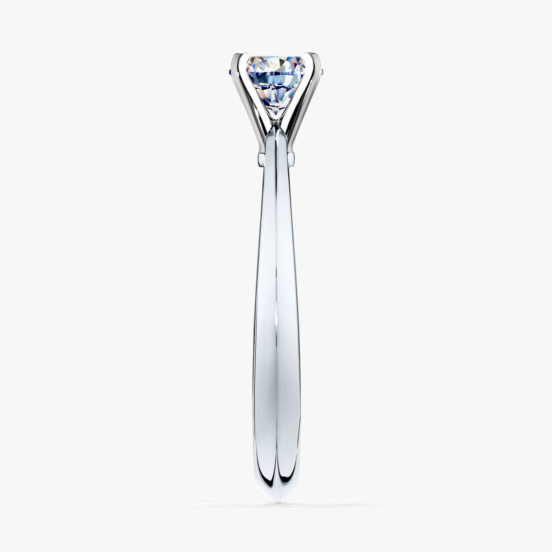 Pierścionek zaręczynowy My Angel z białego złota z diamentem naturalnym 0,25ct