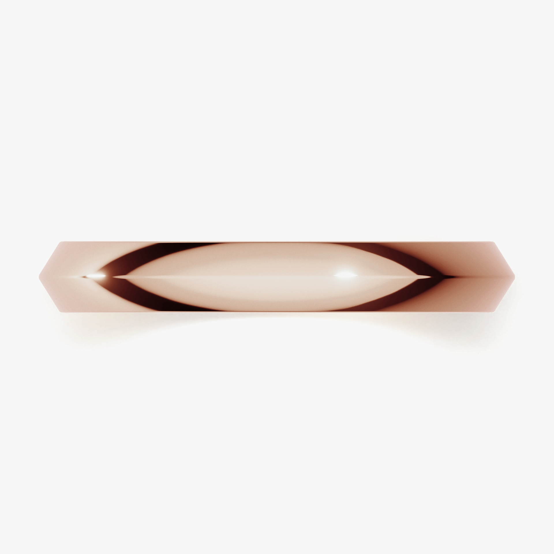 Obrączka ślubna Classica z różowego złota 3mm
