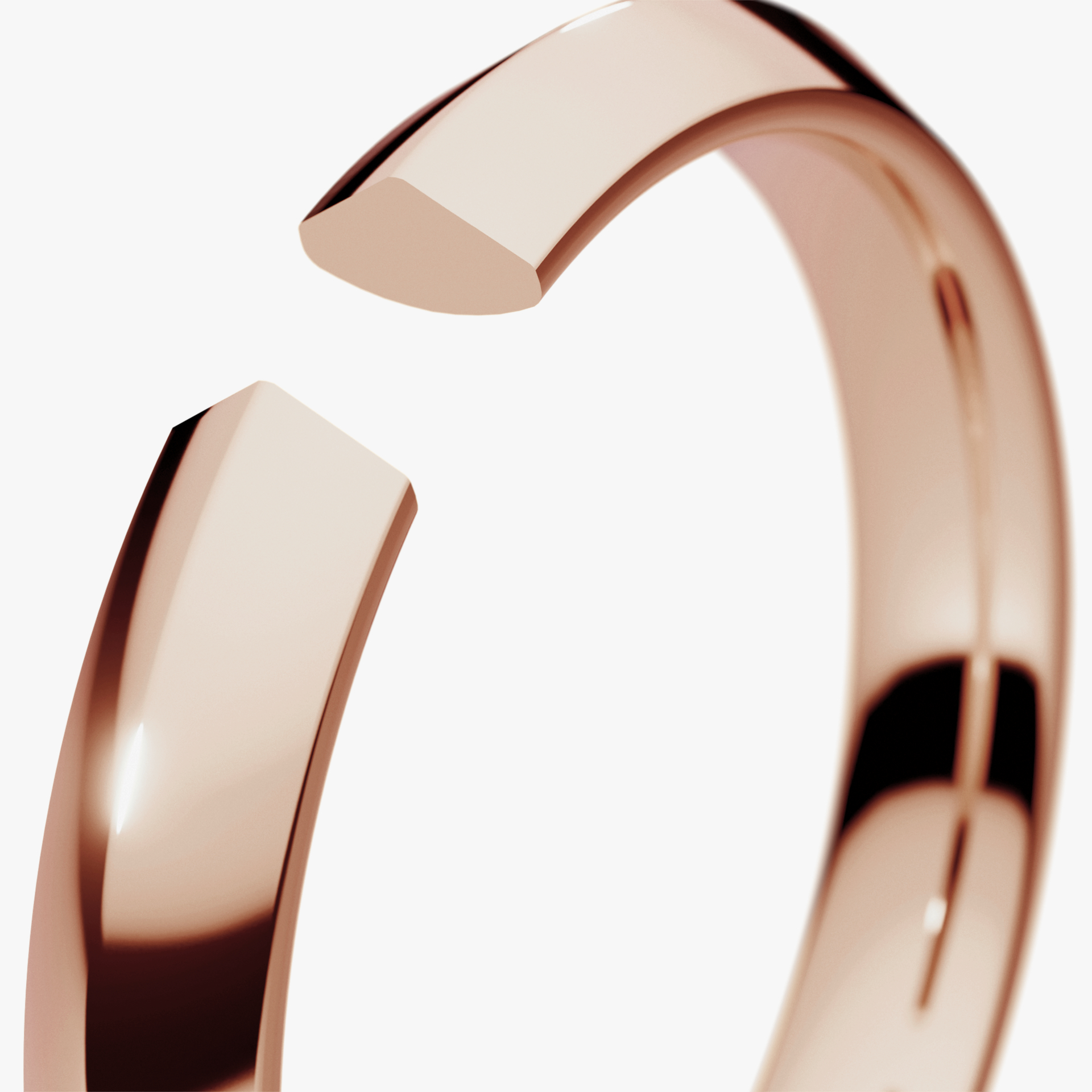 Obrączka ślubna Classica z różowego złota 3mm