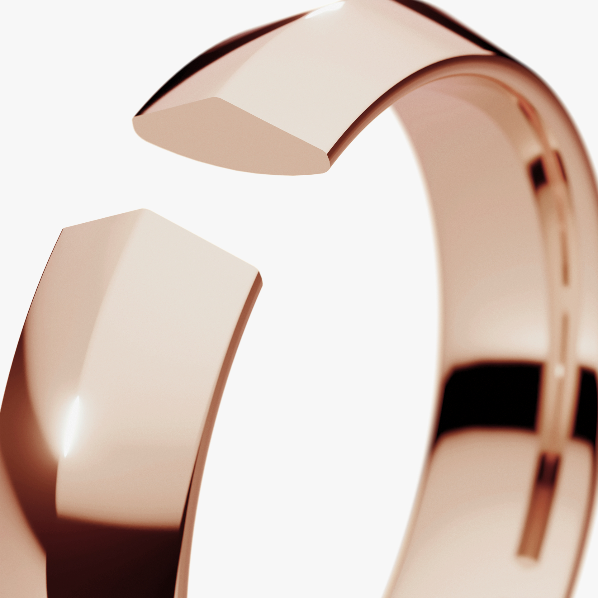 Obrączka ślubna Classica z różowego złota 4,5mm