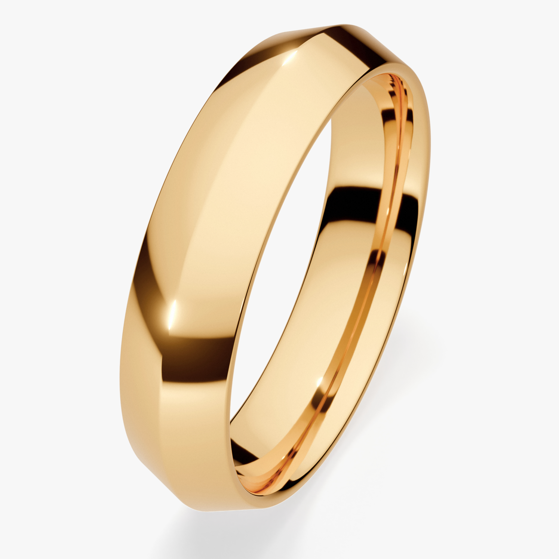 Obrączka ślubna Classica z żółtego złota 4,5mm