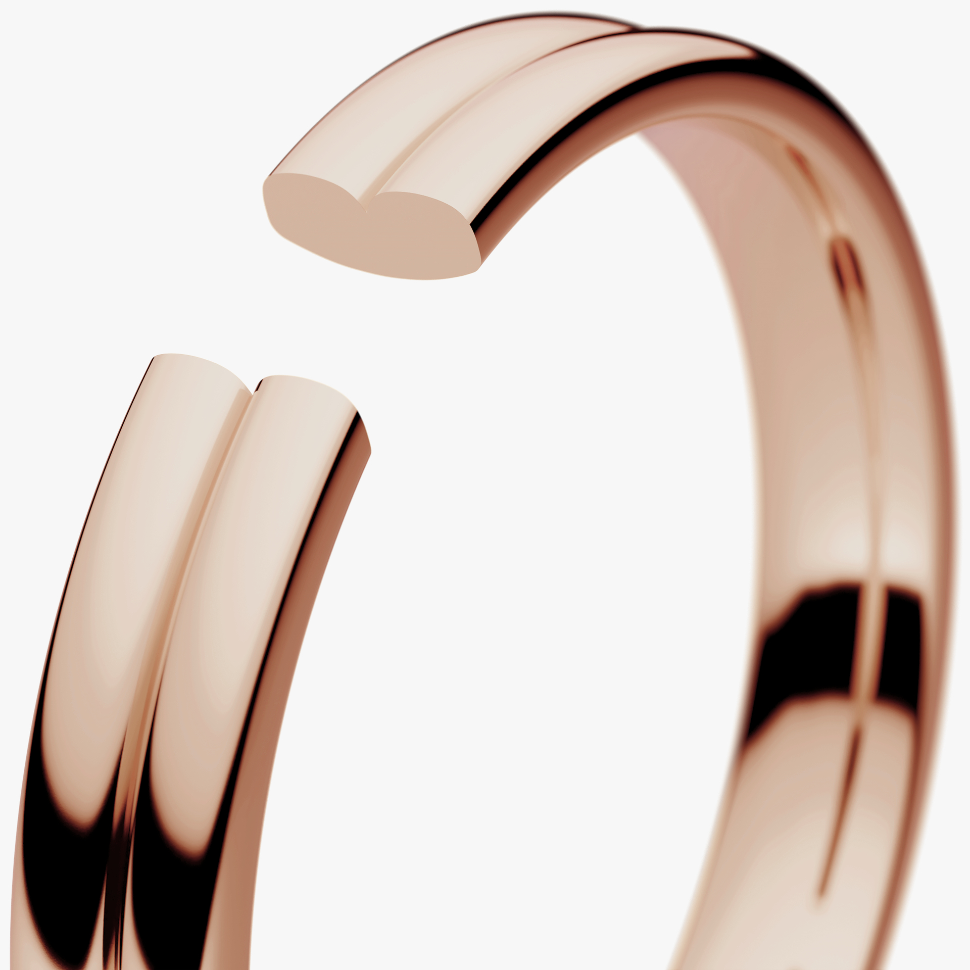Obrączka ślubna Modern 1 z żółtego złota 3mm