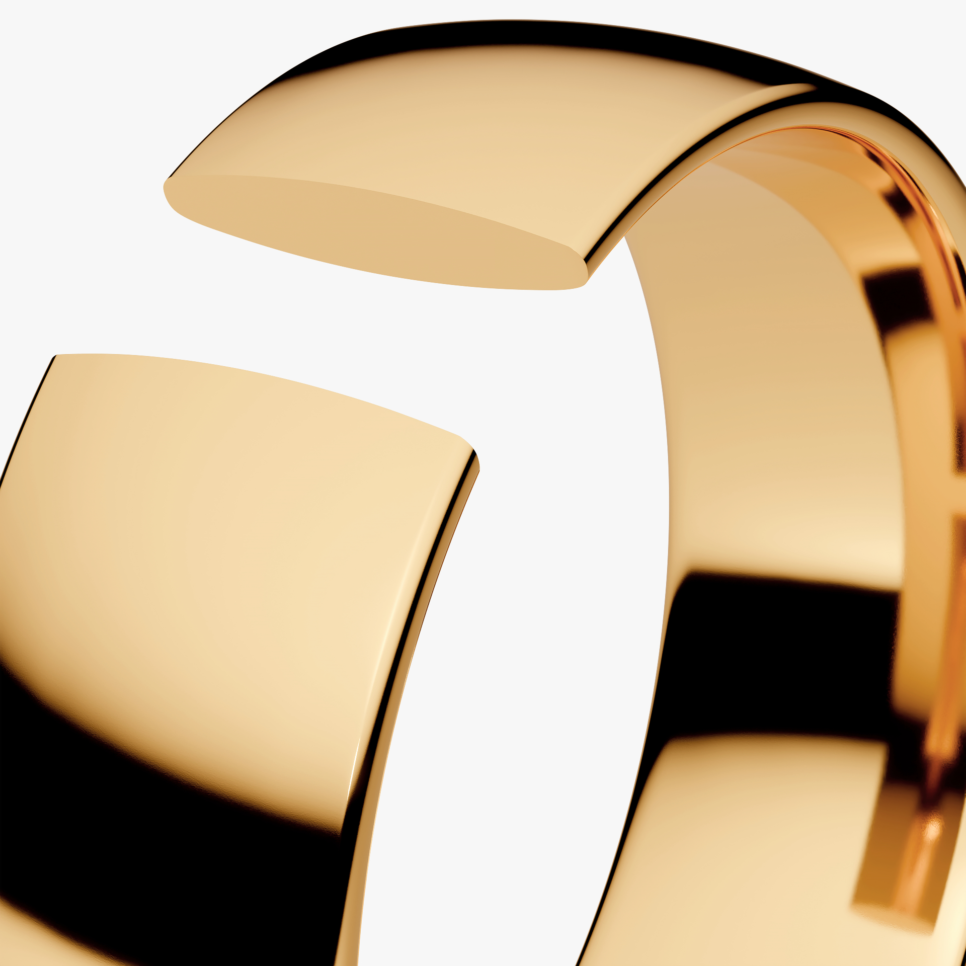 Obrączka ślubna Regular z żółtego złota 6mm