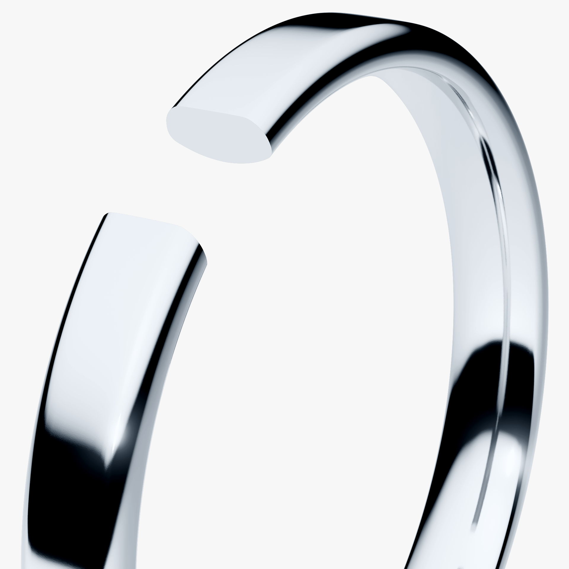 Obrączka ślubna Urban z białego złota 2,5mm